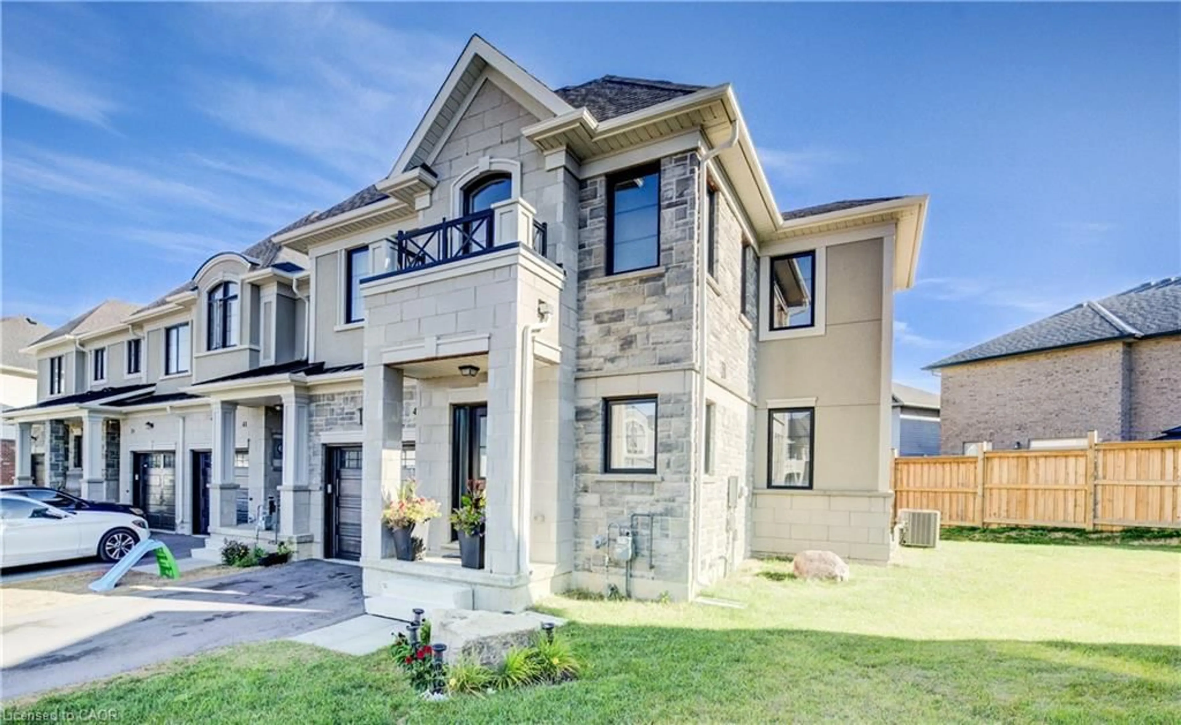 Home with brick exterior material, street for 43 Genoa Drive Dr, Hamilton Ontario L9B 0K1