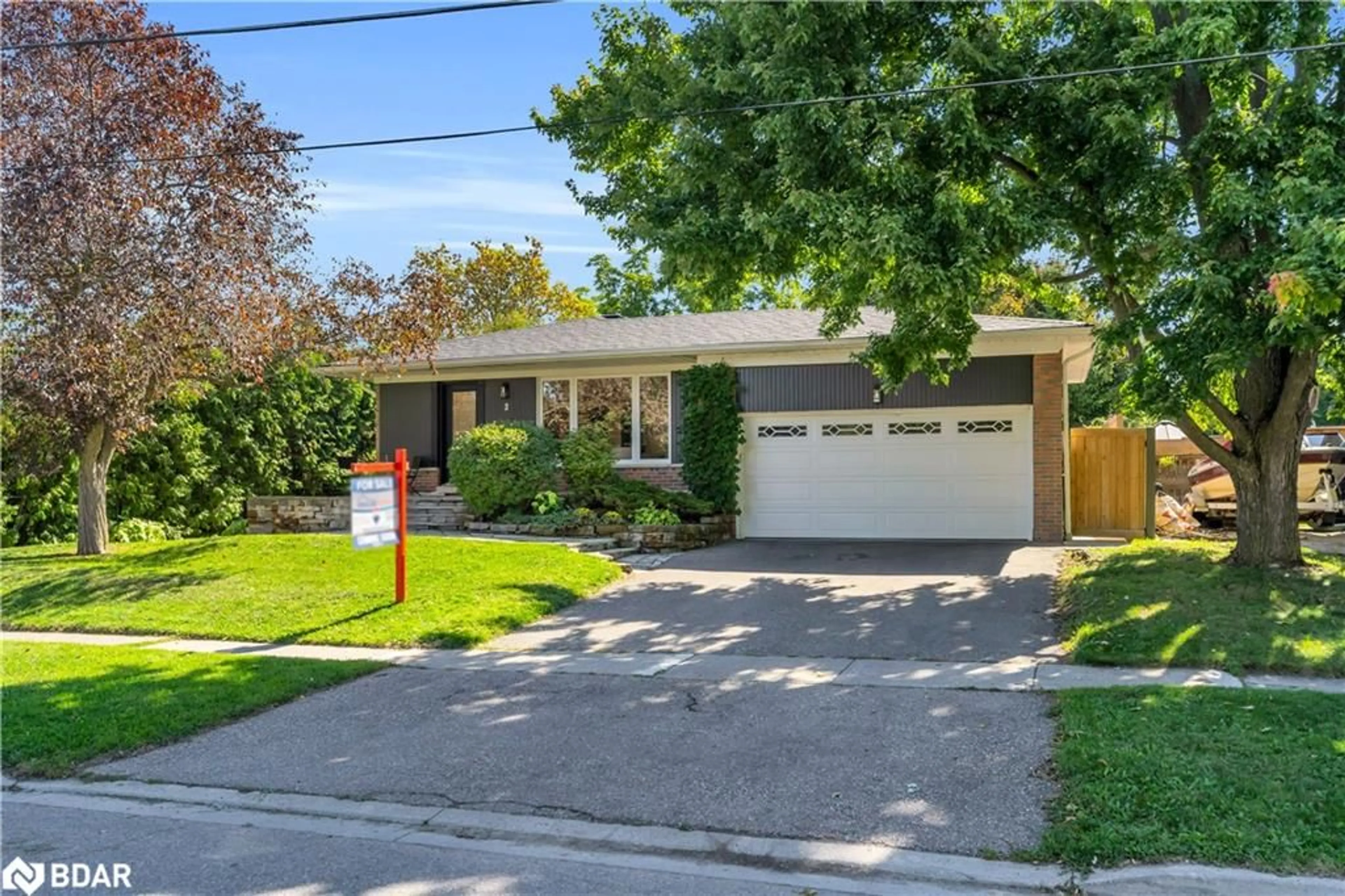 Home with brick exterior material, street for 3 Stockman Cres, Georgetown Ontario L7G 1J5