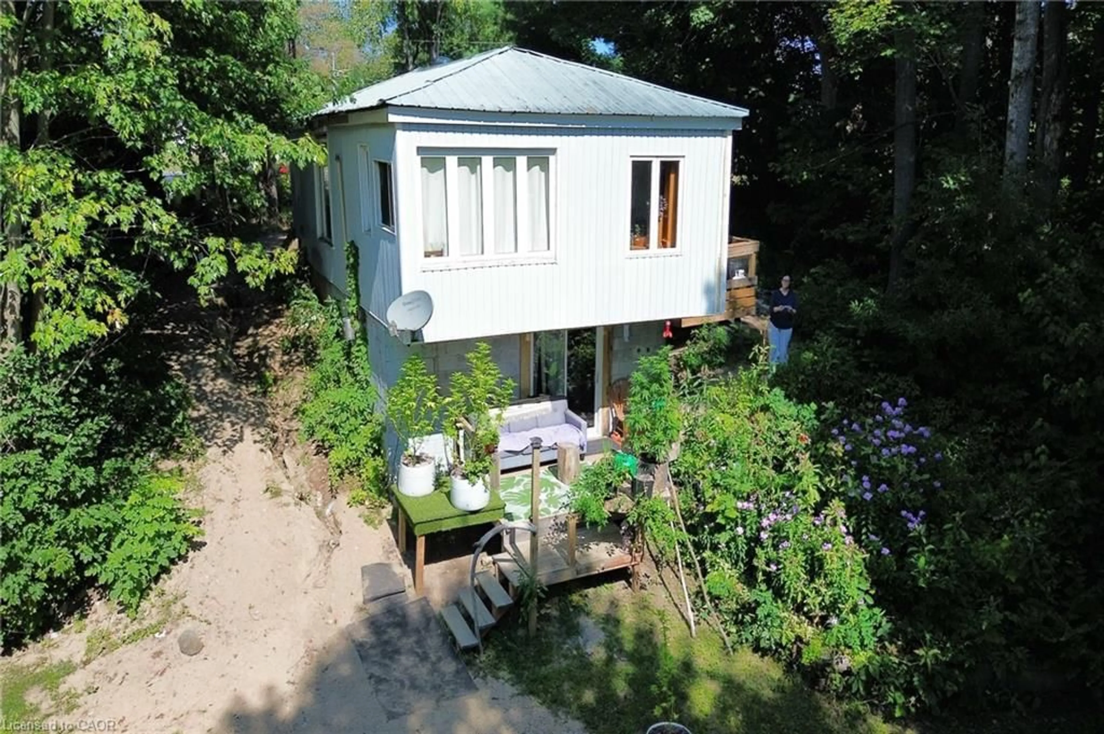 A pic from outside/outdoor area/front of a property/back of a property/a pic from drone, unknown for 387 River St, Massey Ontario P0P 1P0