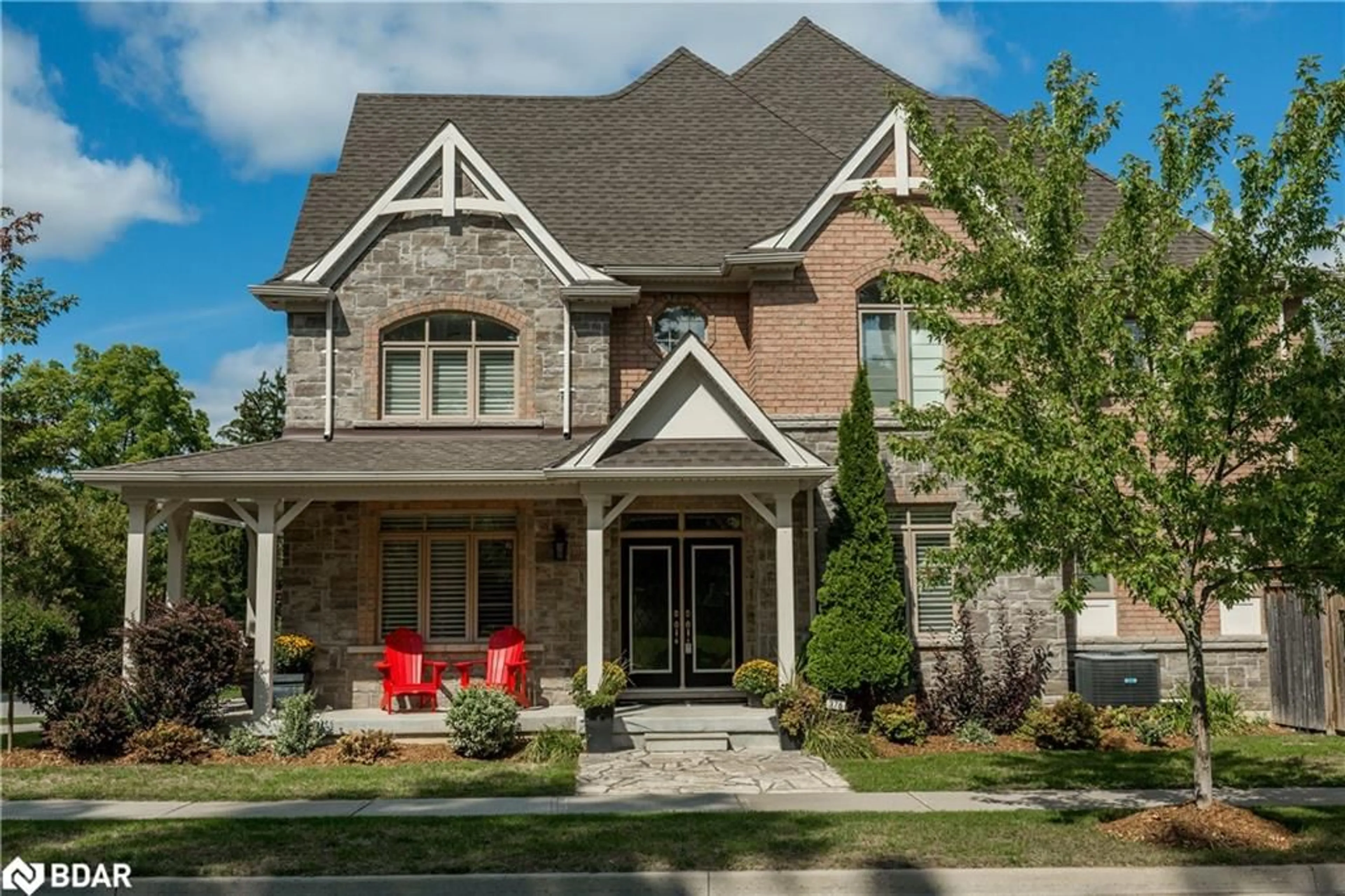 Home with brick exterior material, street for 376 Tollendal Mill Rd, Barrie Ontario L4N 7S9