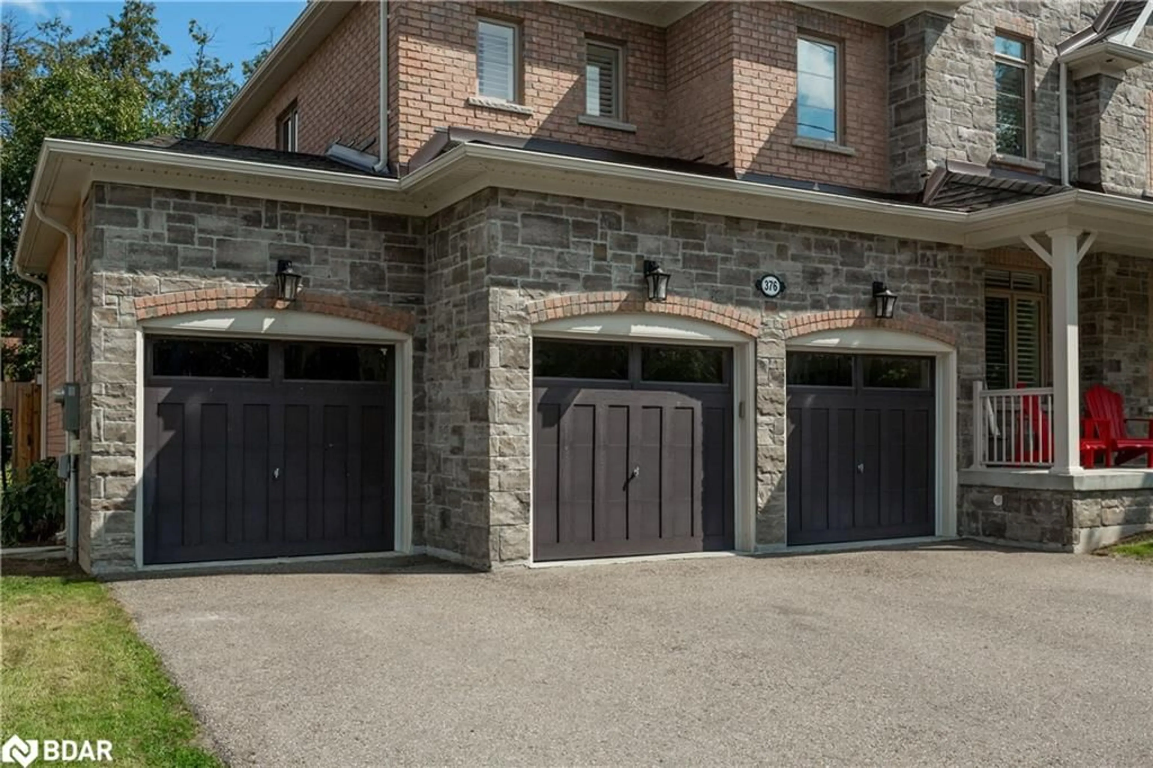 Home with brick exterior material, street for 376 Tollendal Mill Rd, Barrie Ontario L4N 7S9