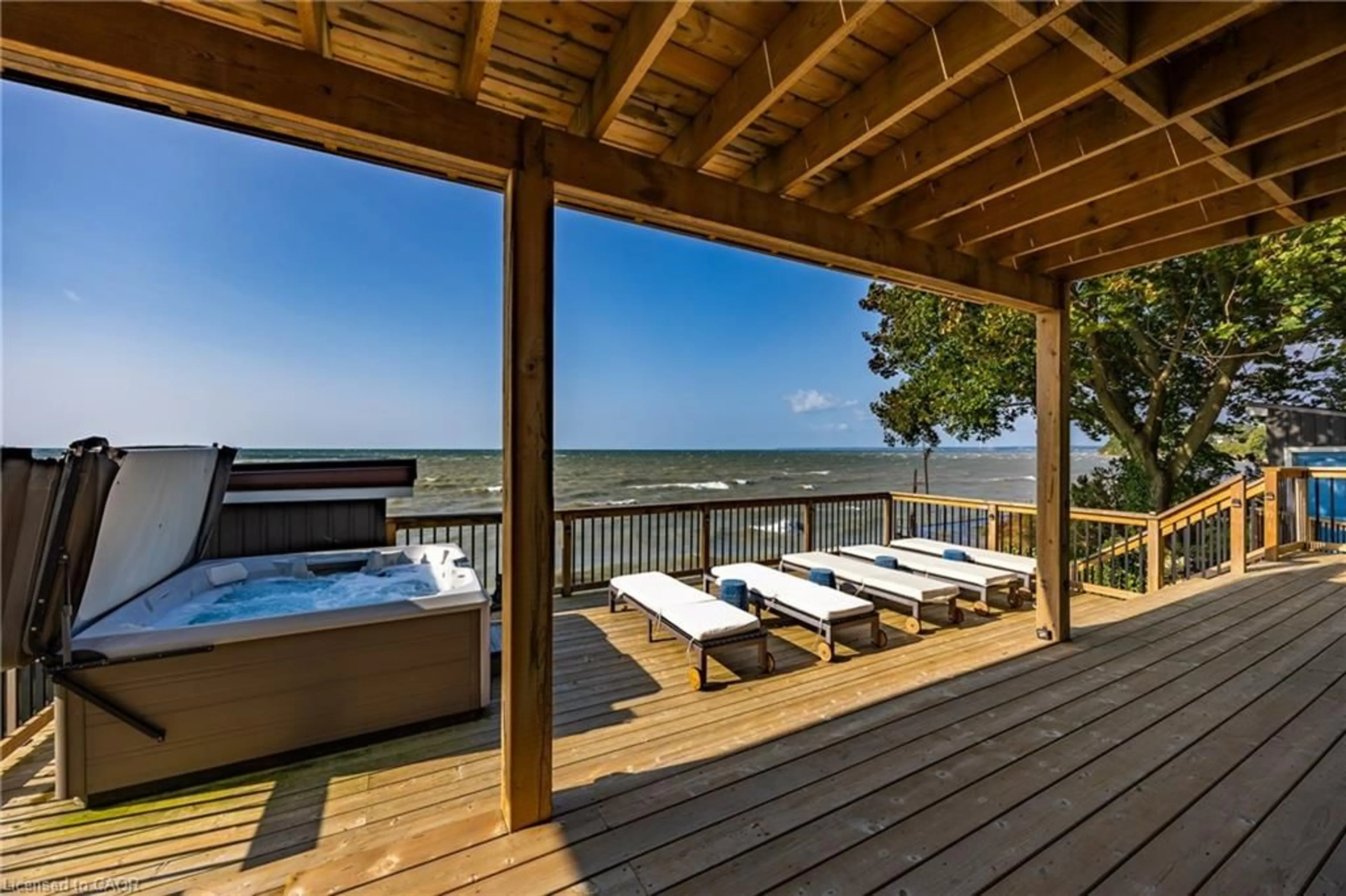Patio, water/lake/river/ocean view for 16 Snider Cres, Port Dover Ontario N0A 1N3