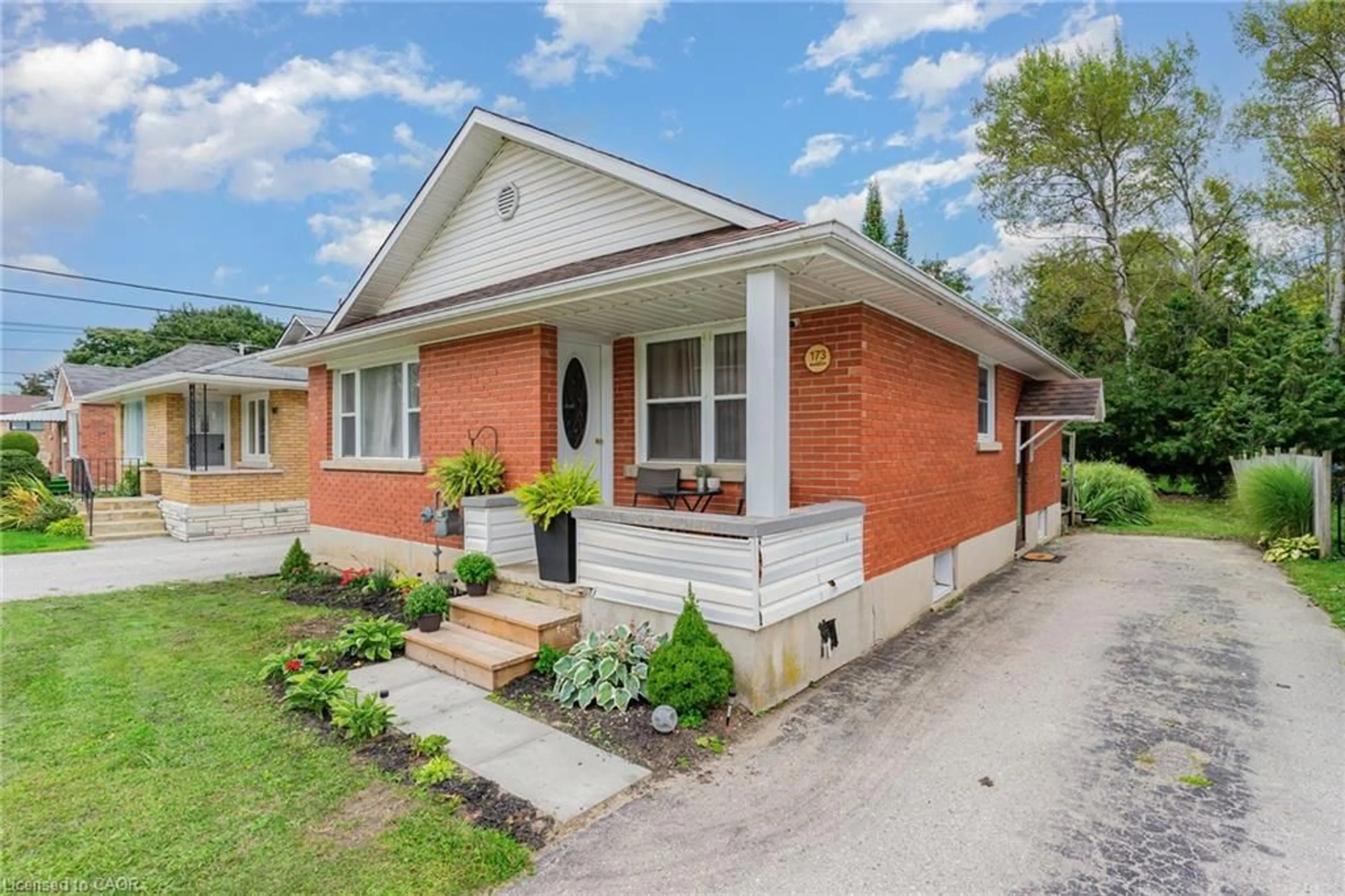 Home with brick exterior material, street for 173 Saddler St, Durham Ontario N0G 1R0