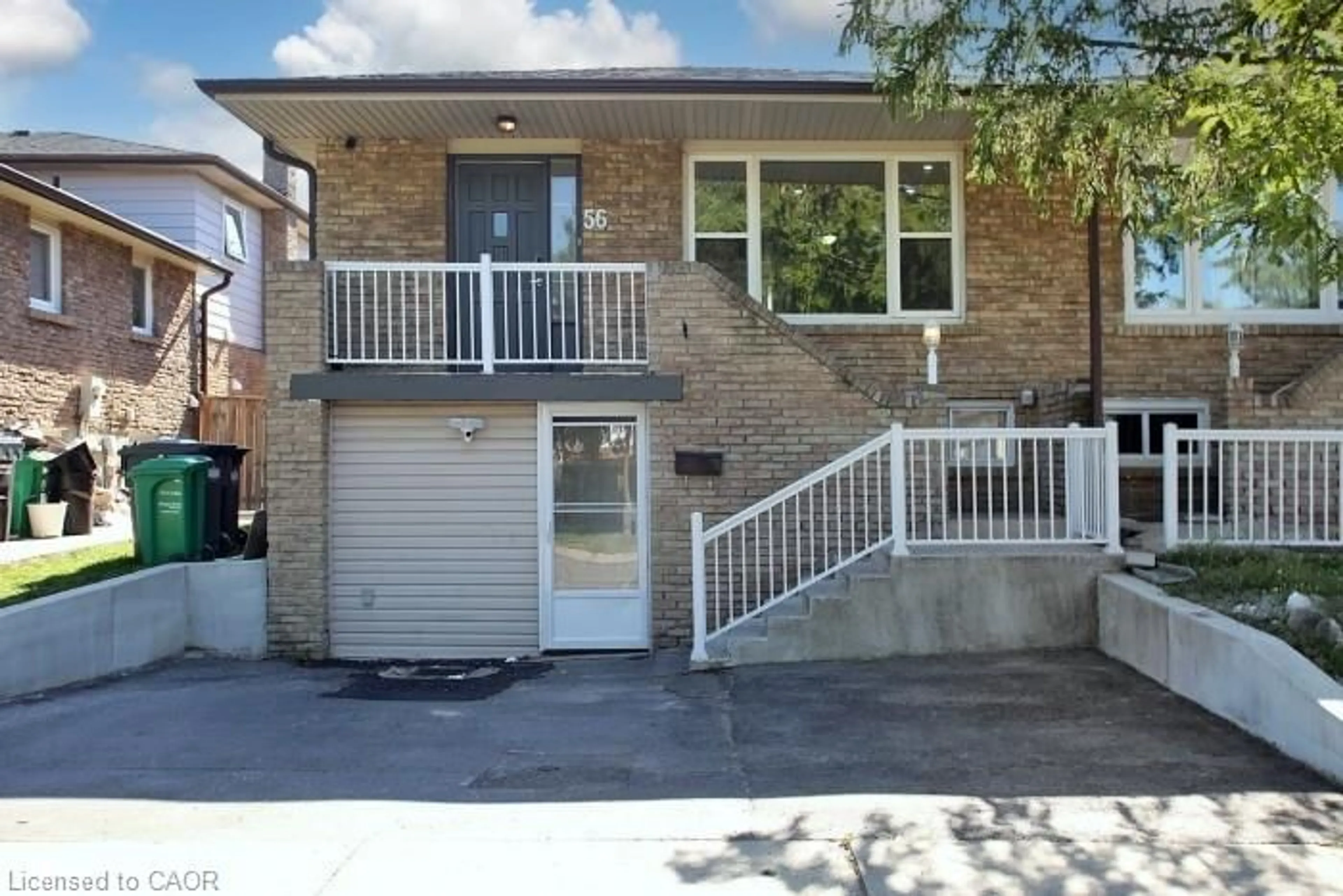 Home with brick exterior material, street for 56 Abell Dr, Brampton Ontario L6V 2V8