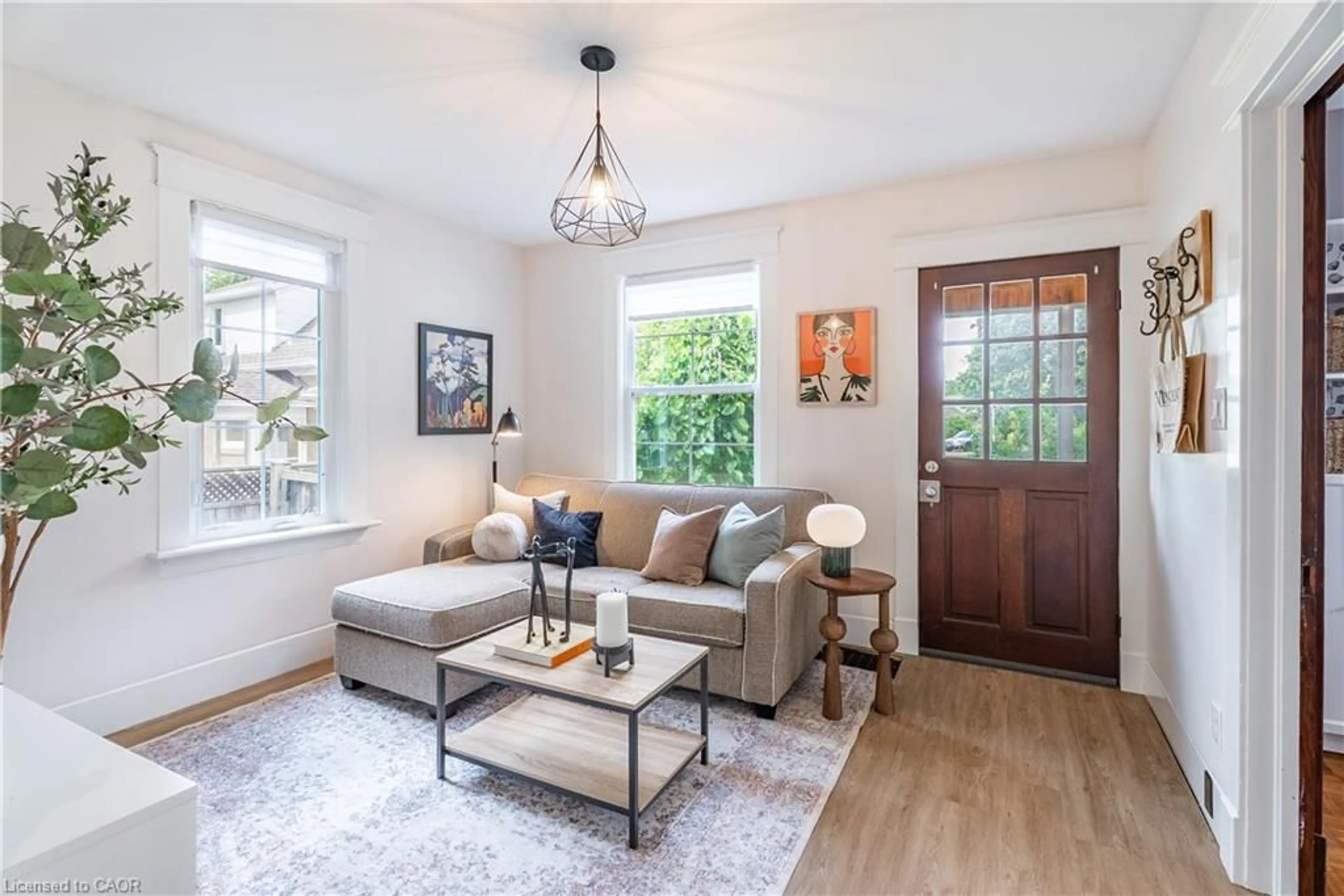 Living room with furniture, unknown for 227 Bridgeport Rd, Waterloo Ontario N2J 2K7