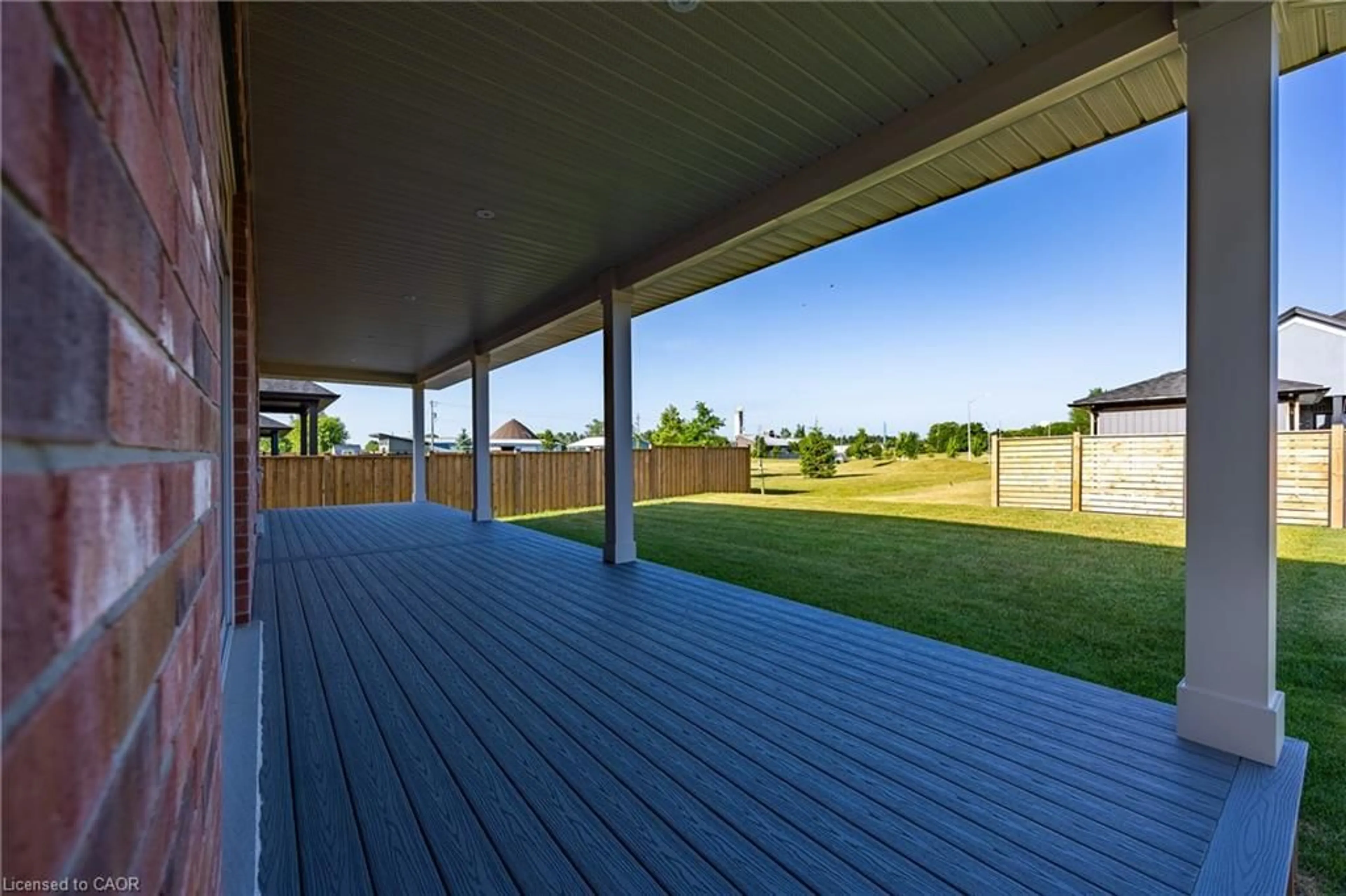 Patio, water/lake/river/ocean view for 51 Mcintosh Dr, Delhi Ontario N4B 0B2