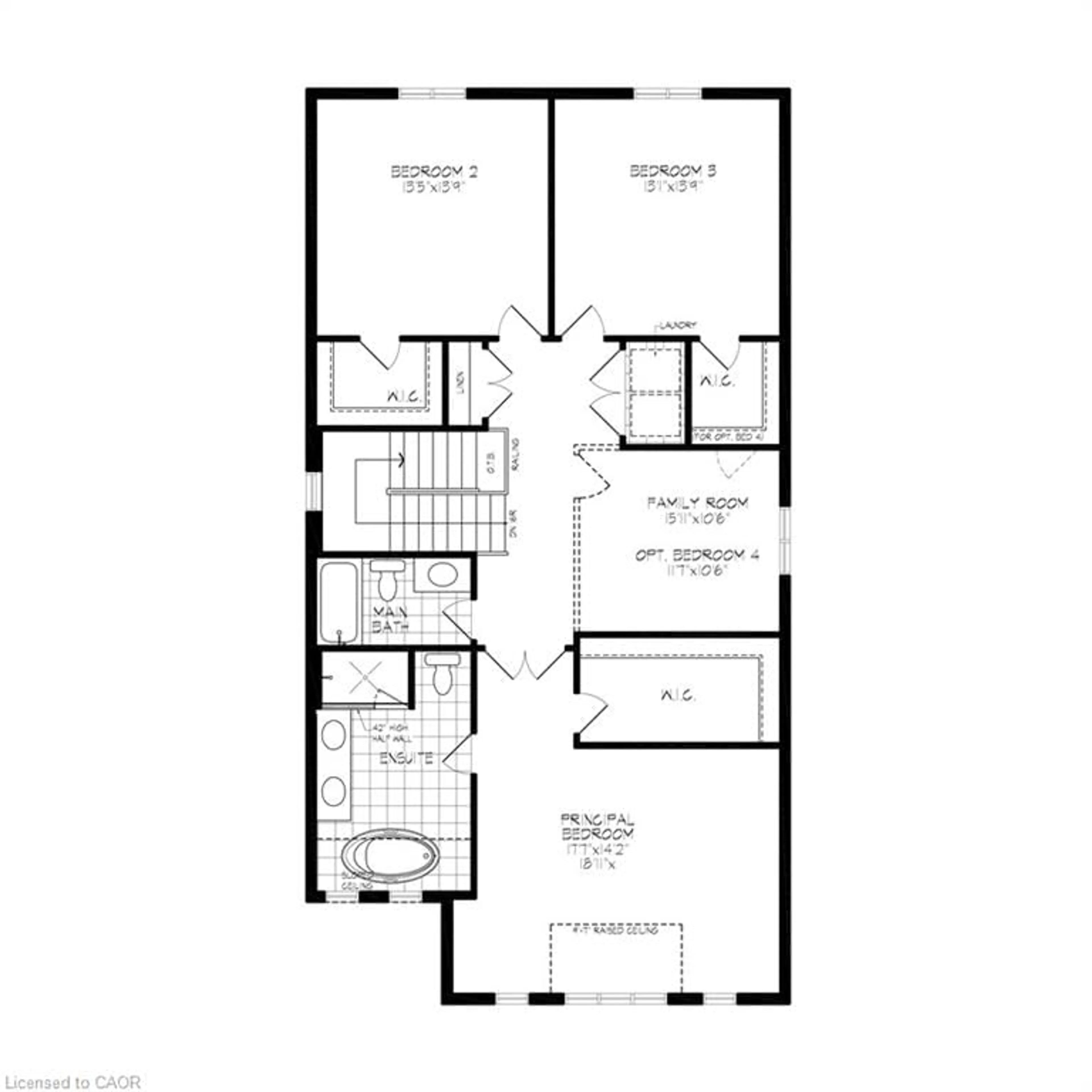 Floor plan for 540 Balsam Poplar St, Waterloo Ontario N2V 0H8