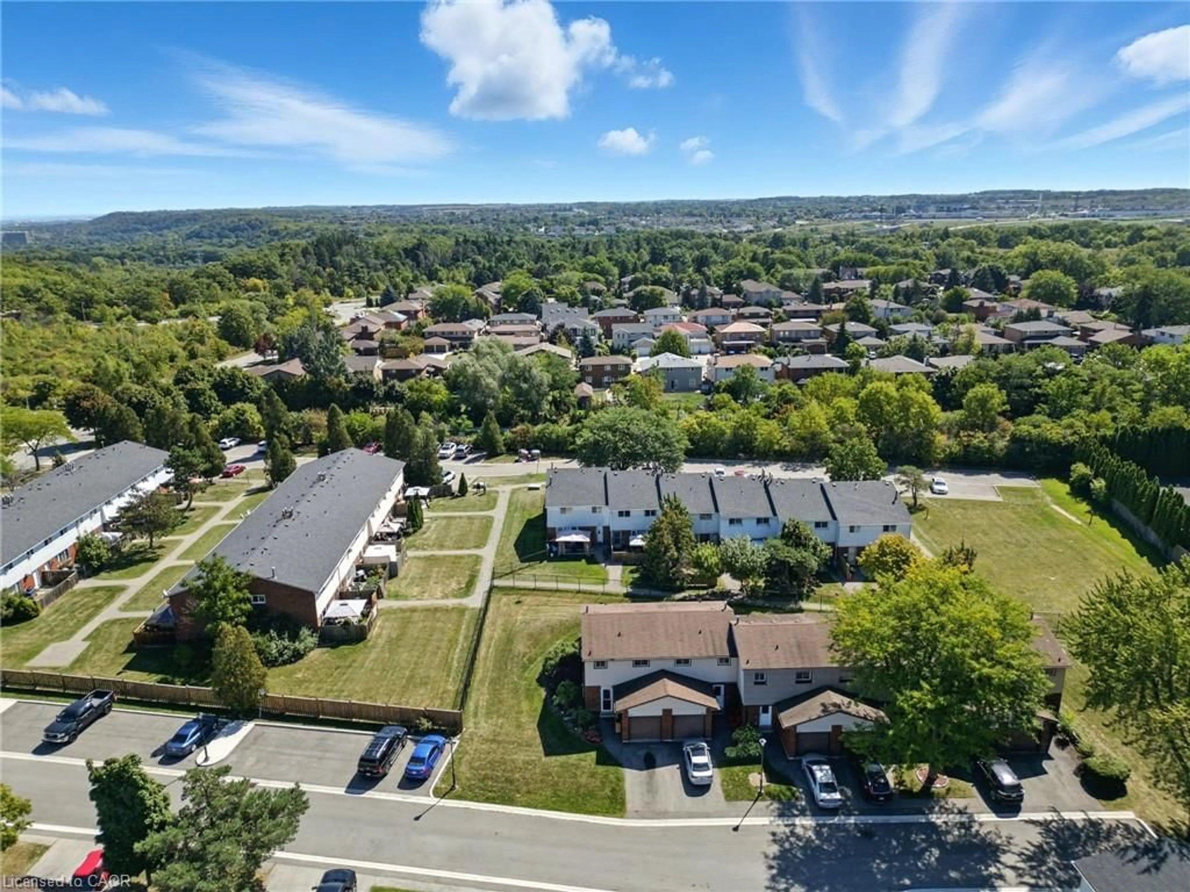 A pic from outside/outdoor area/front of a property/back of a property/a pic from drone, street for 1350 Limeridge Rd #69, Hamilton Ontario L8W 1L6