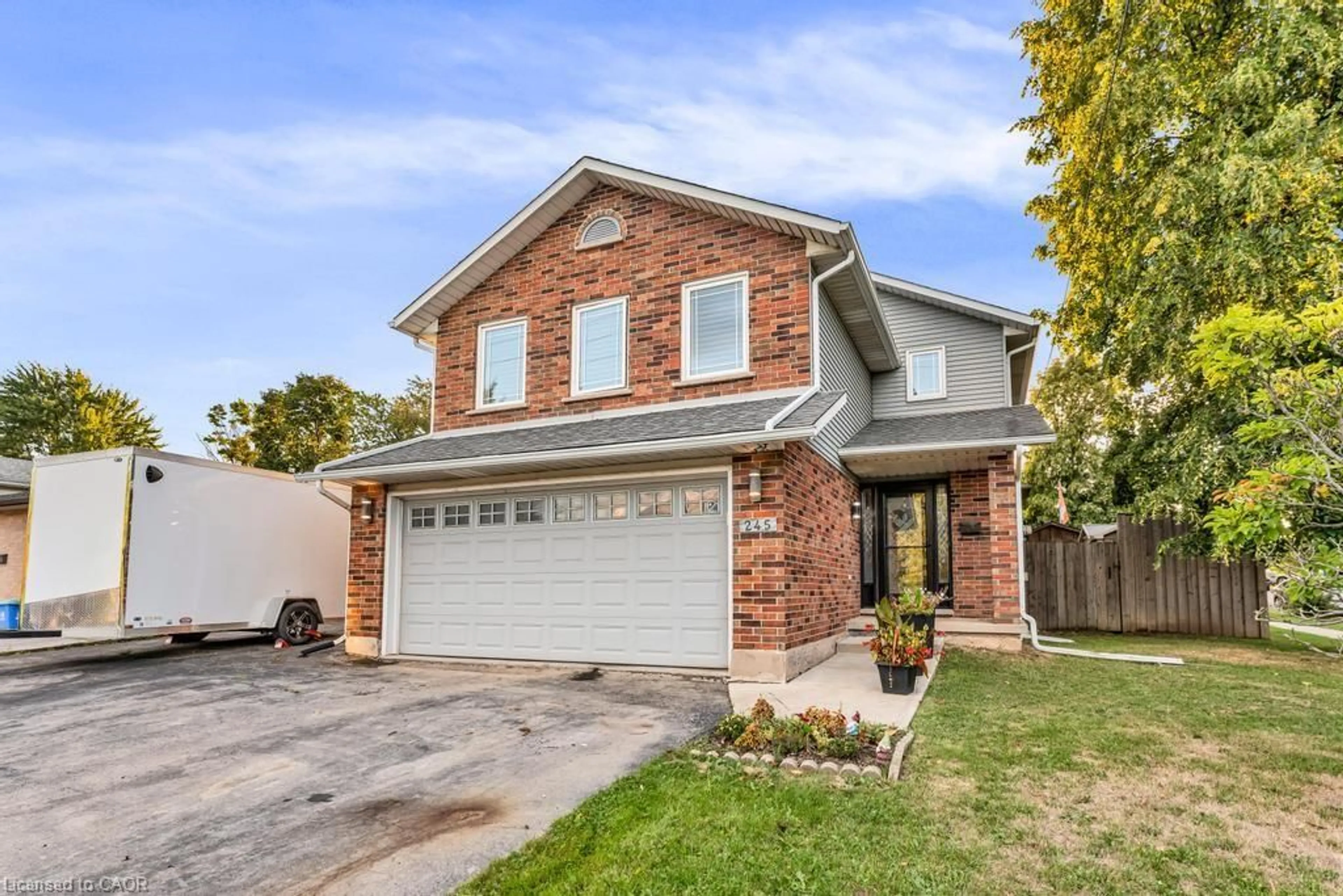 Home with brick exterior material, street for 245 First Rd, Stoney Creek Ontario L8J 1H4