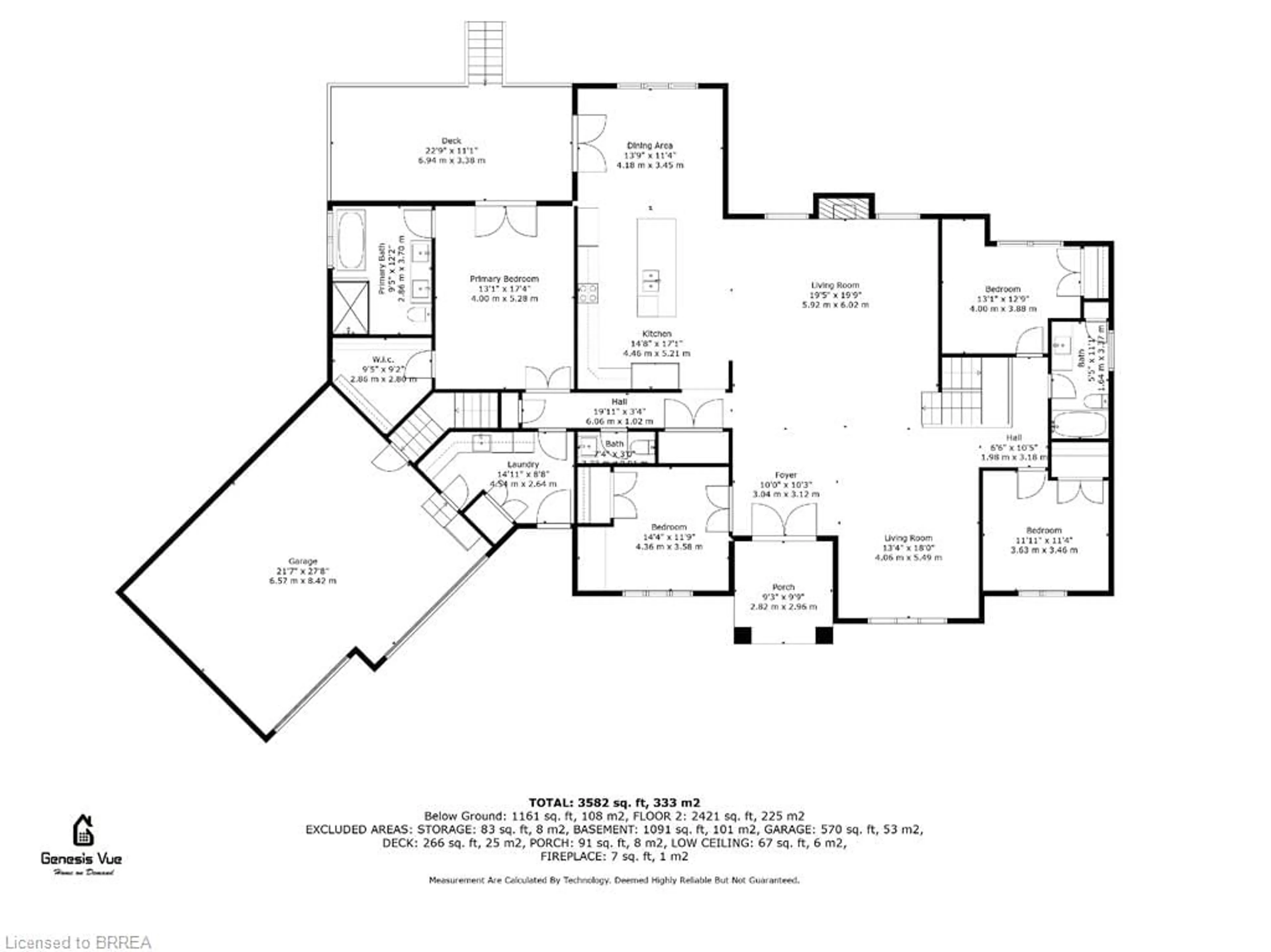 Floor plan for 97 Mcbay Rd, Brantford Ontario N3S 0H9