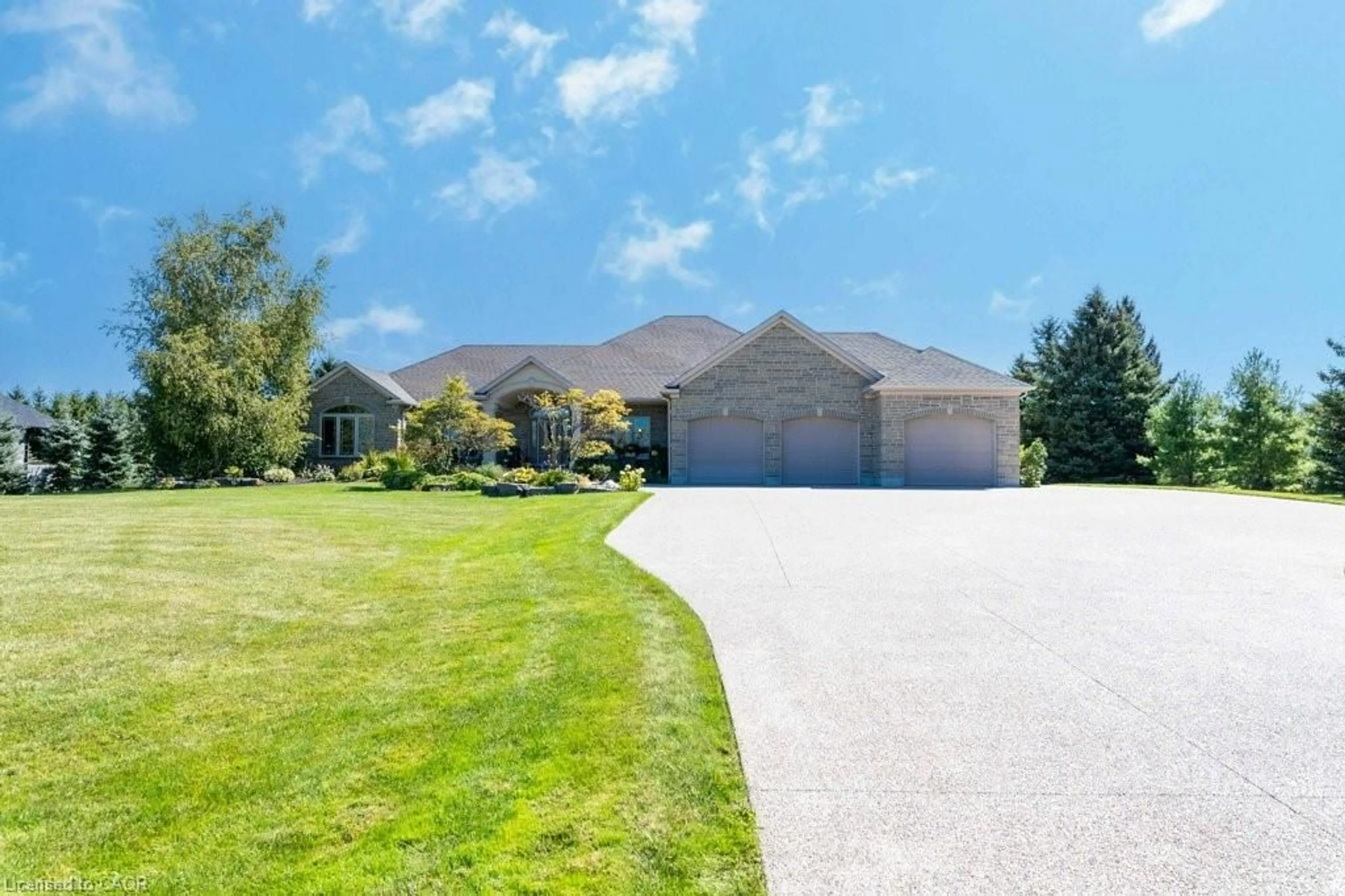 A pic from outside/outdoor area/front of a property/back of a property/a pic from drone, water/lake/river/ocean view for 1825 Moser-Young Rd, Bamberg Ontario N0B 2T0