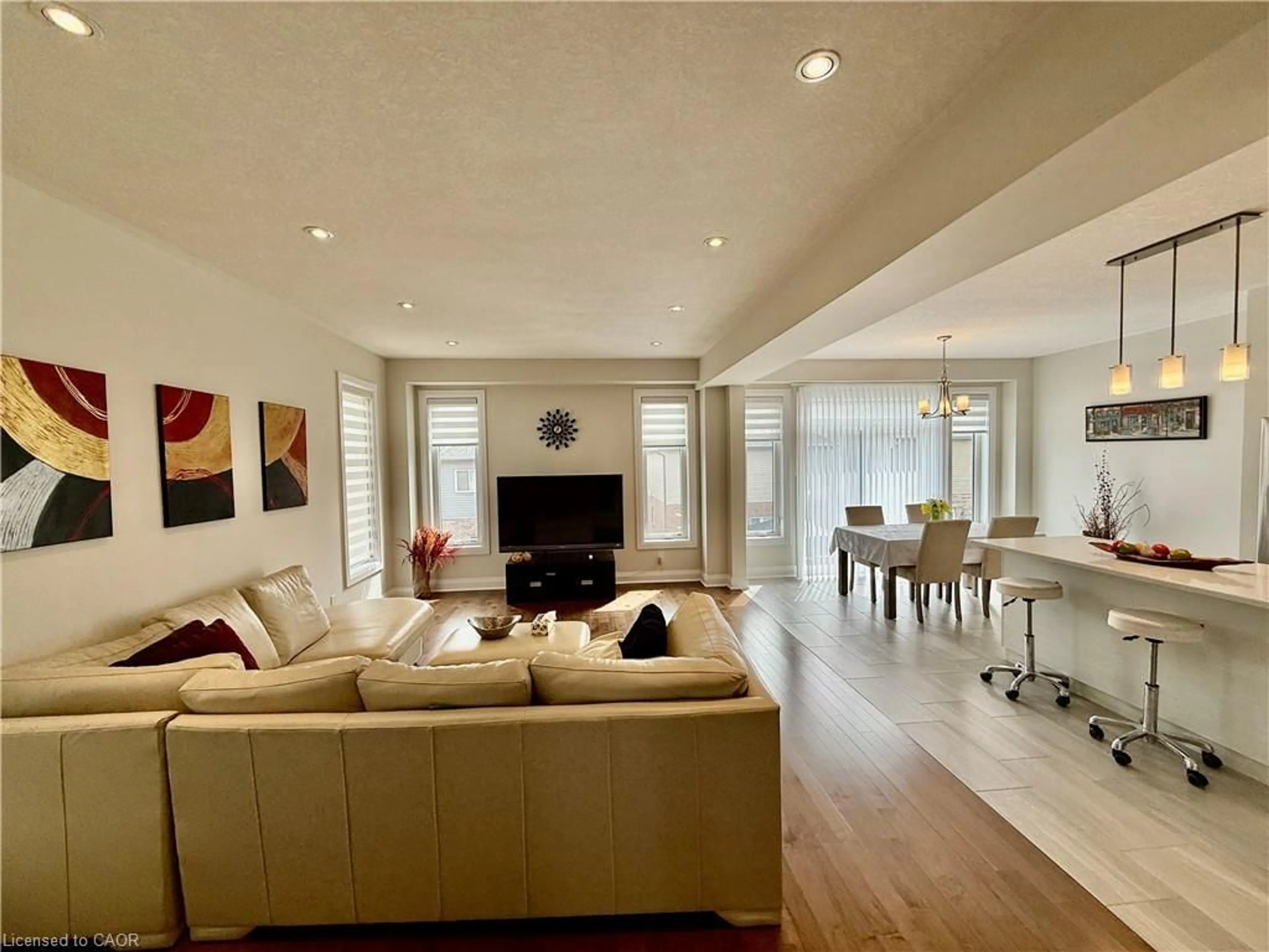 Living room with furniture, unknown for 296 Chokecherry Crescent Cres, Waterloo Ontario N2V 0H1