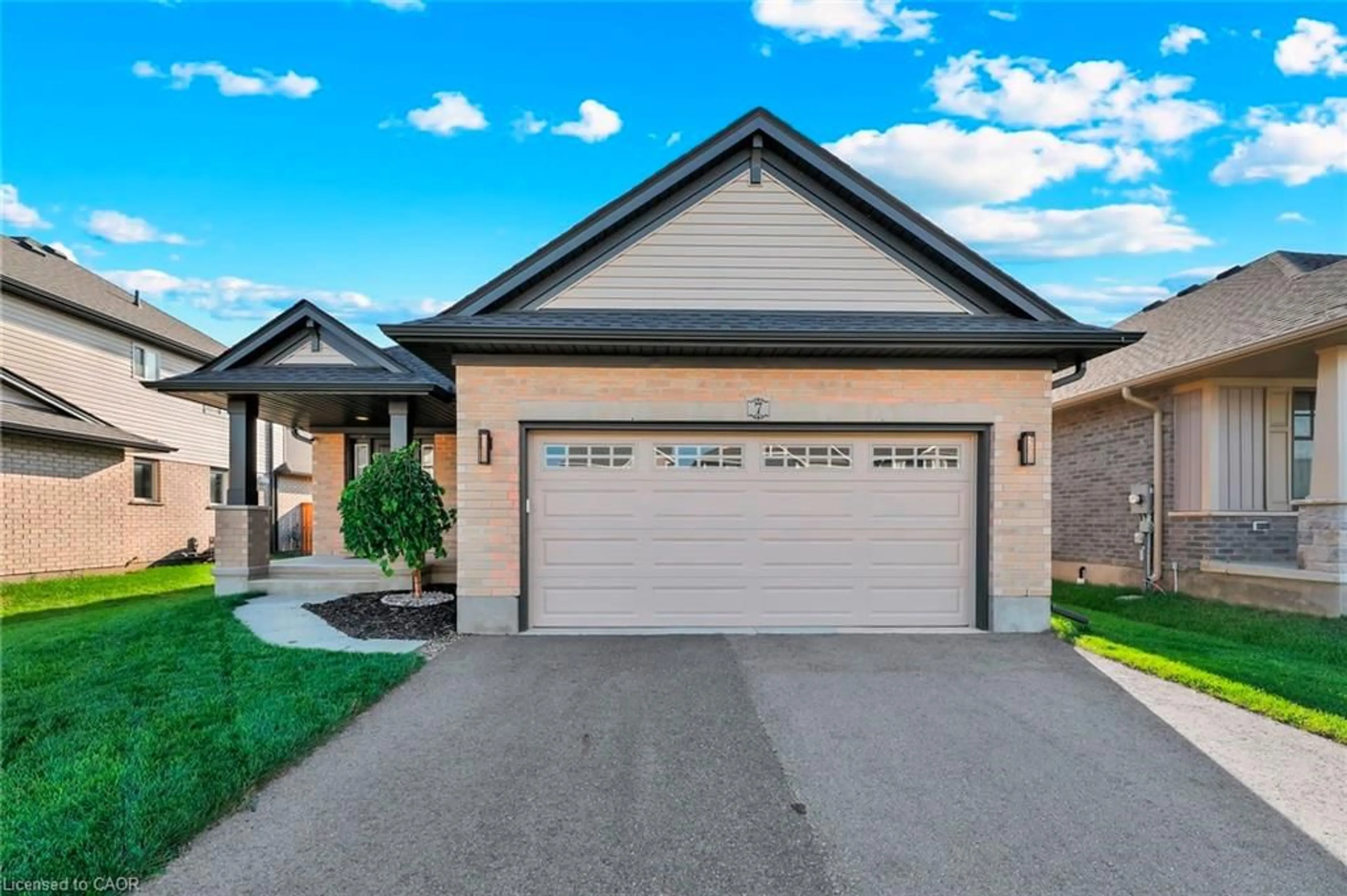 Home with brick exterior material, street for 7 Curren Cres, Tillsonburg Ontario N4G 0J3