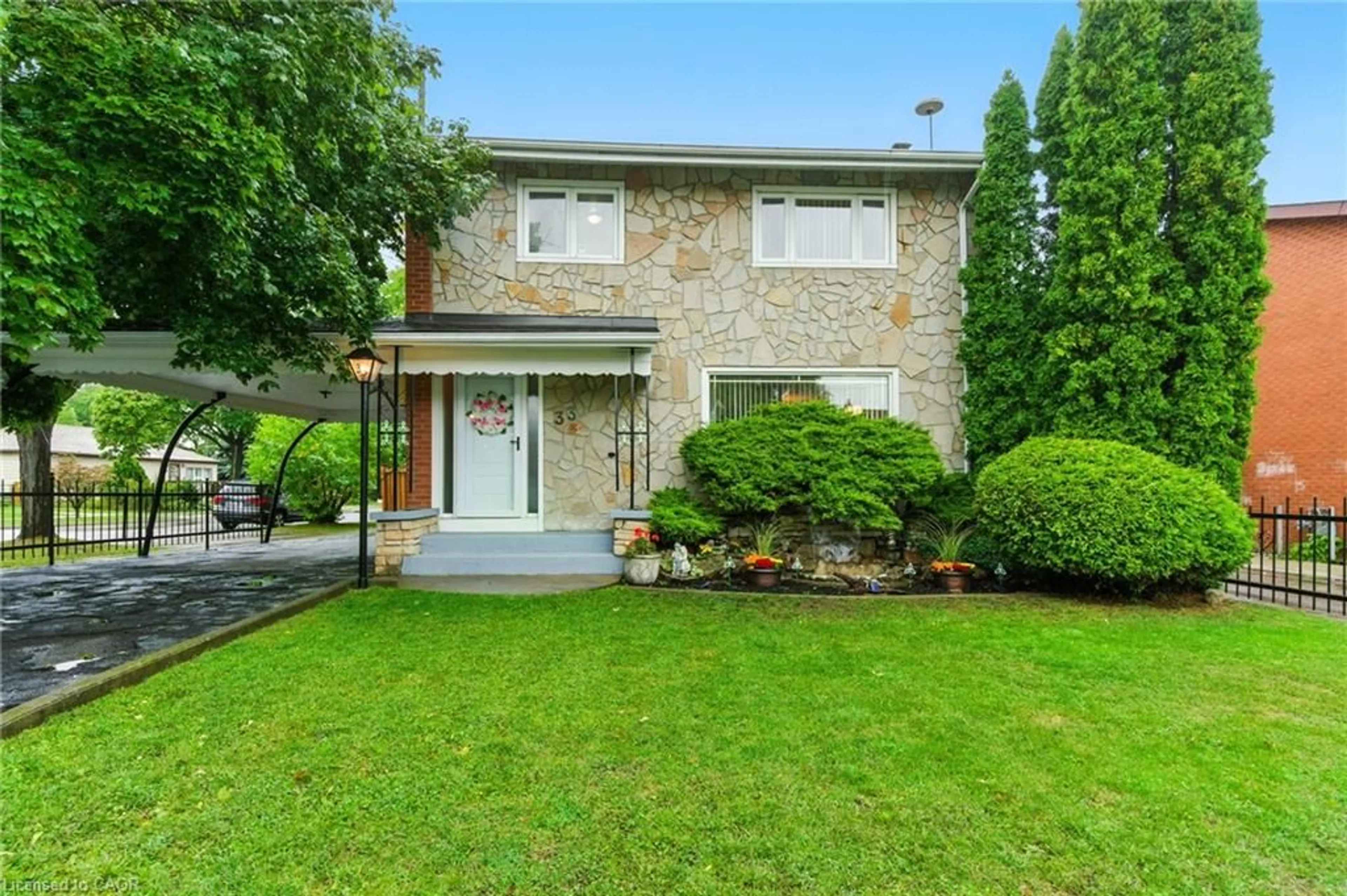 Home with brick exterior material, street for 33 Bernard St, Hamilton Ontario L8H 6C8