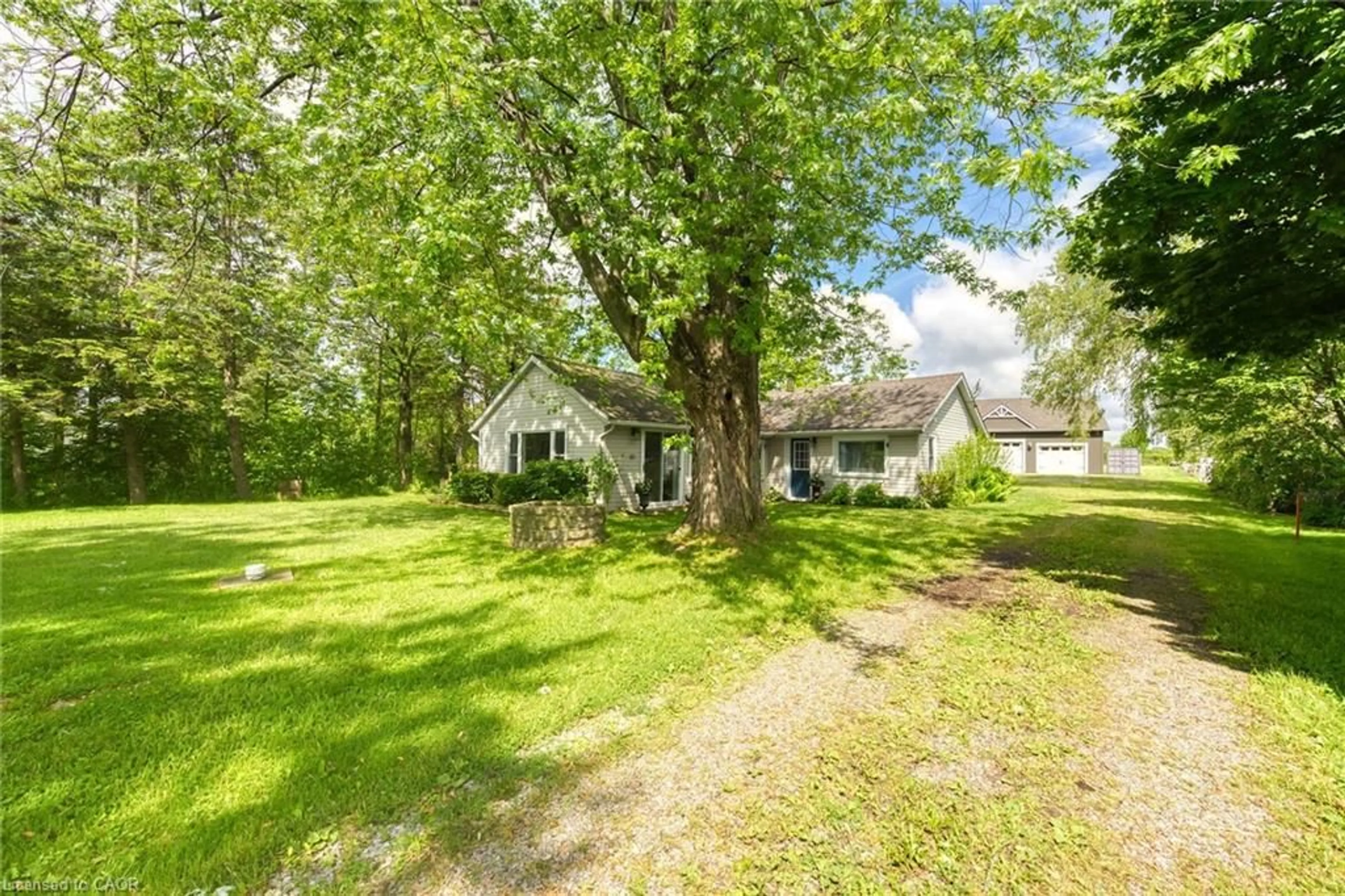 A pic from outside/outdoor area/front of a property/back of a property/a pic from drone, water/lake/river/ocean view for 2593 North Shore Dr, Lowbanks Ontario N0A 1K0