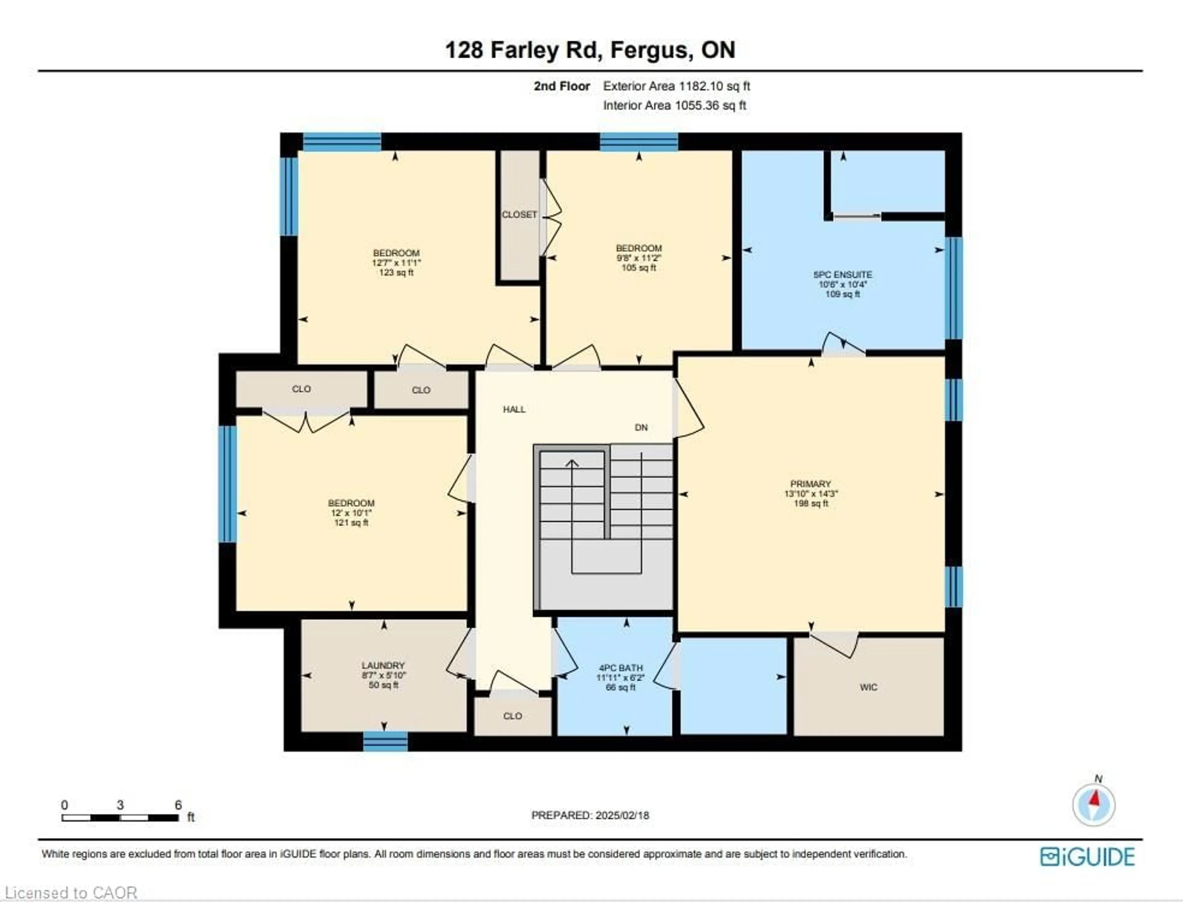 Floor plan for 128 Farley Rd, Fergus Ontario N1M 0H2