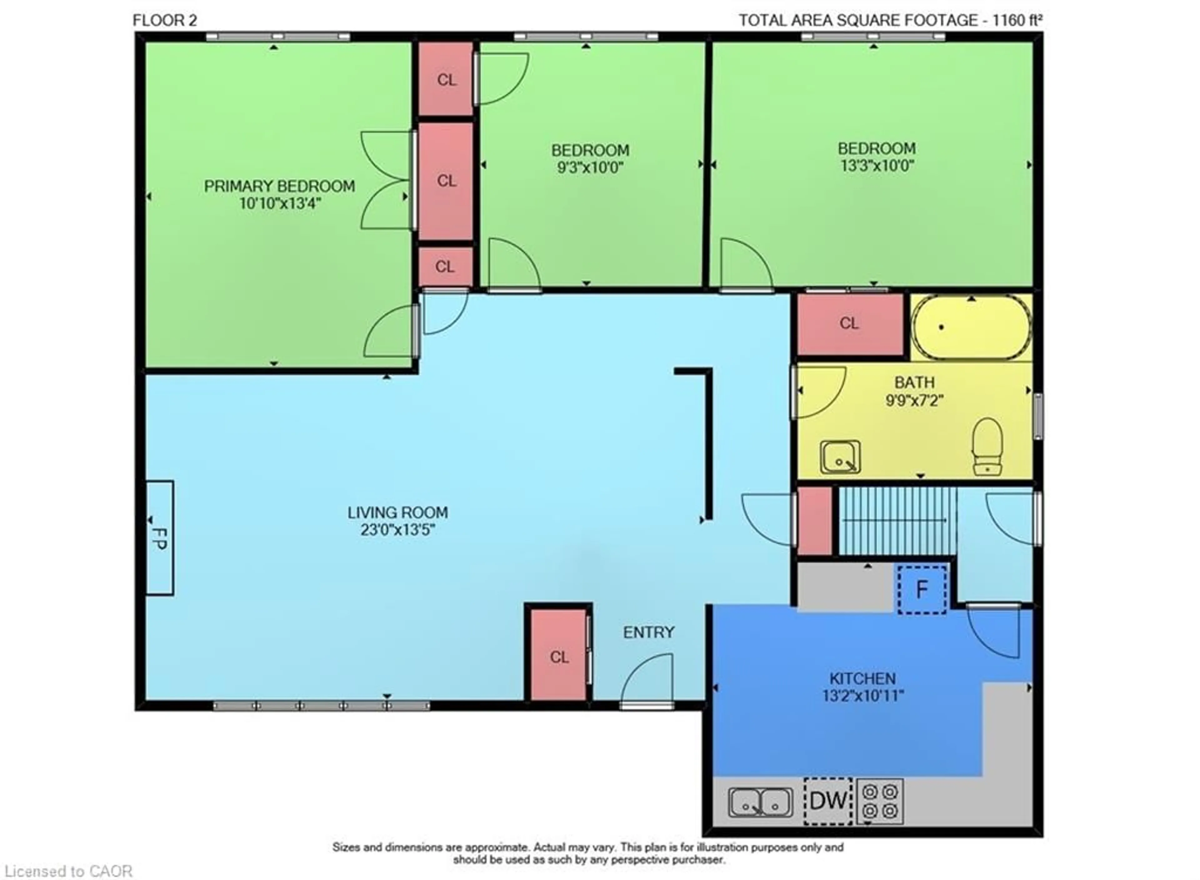 Floor plan for 441 Elmwood Ave, Hamilton Ontario L9C 1V1