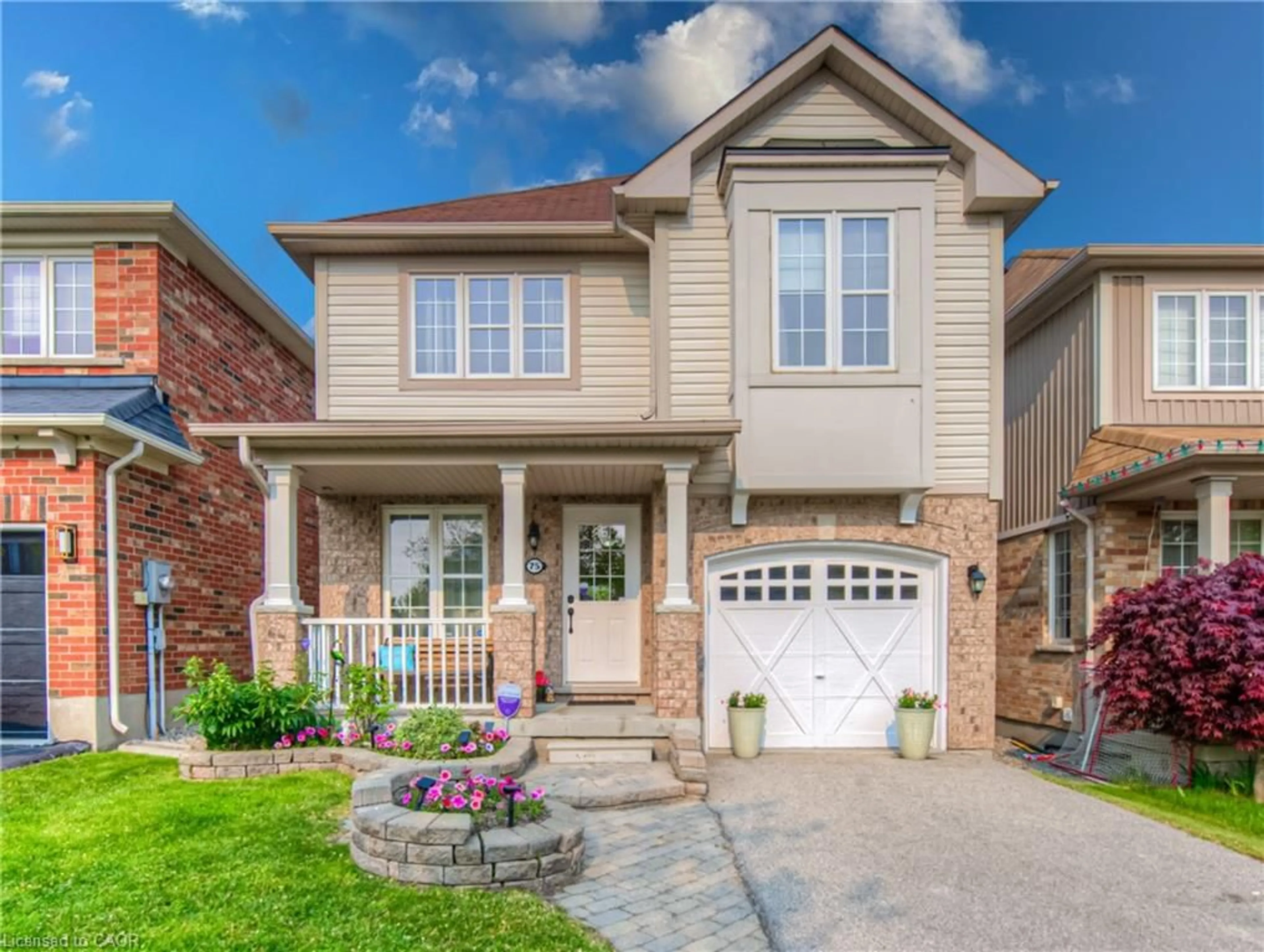 Home with brick exterior material, street for 75 Norwich Rd, Breslau Ontario N0B 1M0