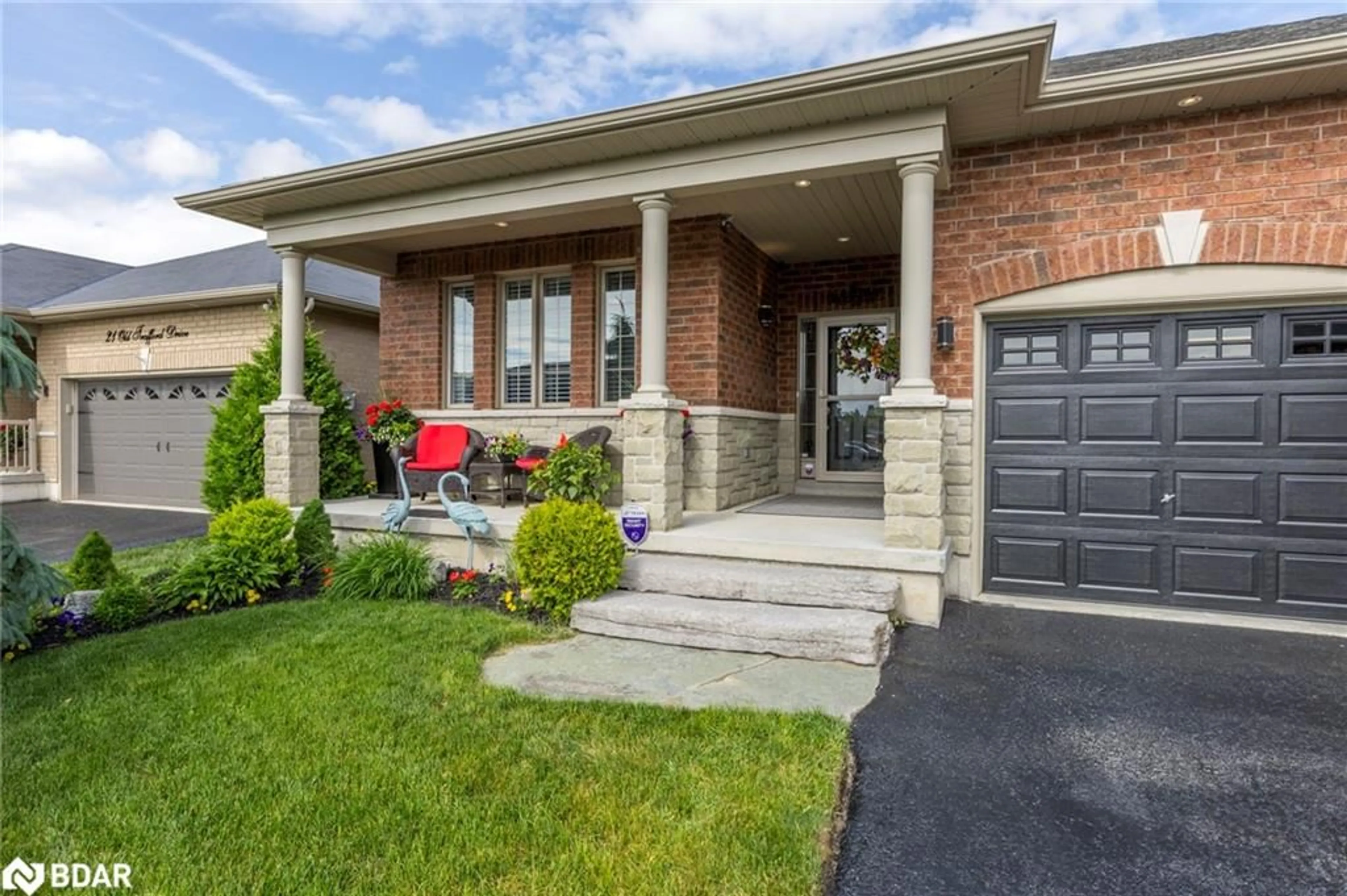 Home with brick exterior material, street for 23 Old Trafford Dr, Hastings Ontario K0L 1Y0