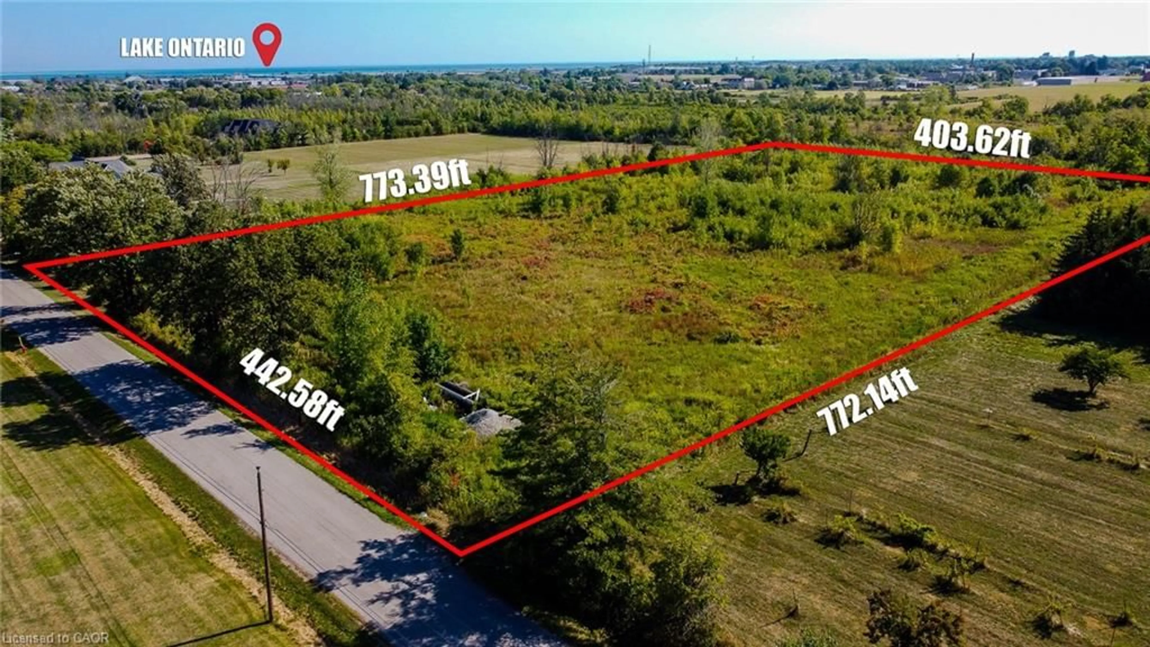 A pic from outside/outdoor area/front of a property/back of a property/a pic from drone, unknown for 110 Jones Rd, Stoney Creek Ontario L8E 5J4