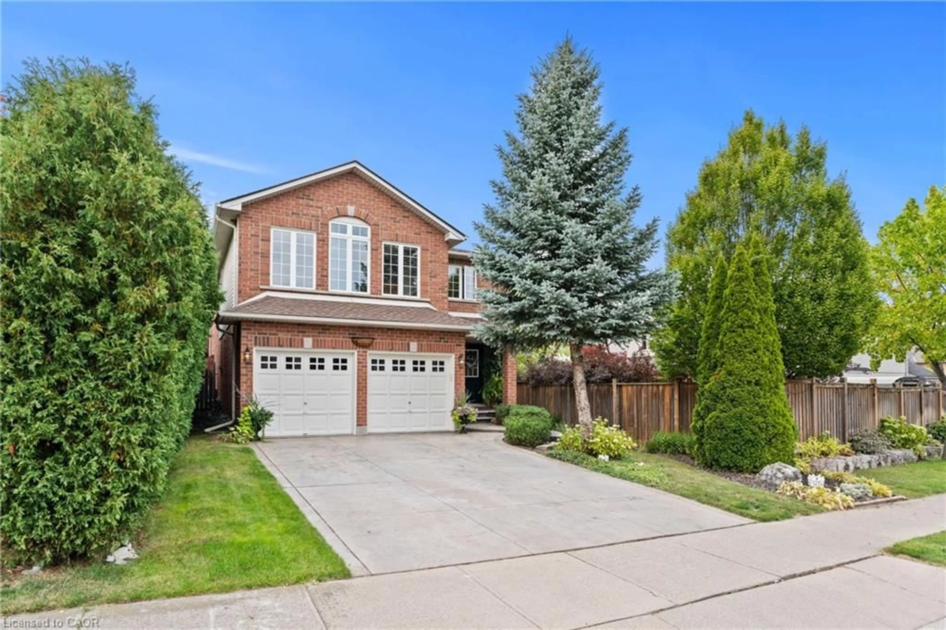 Home with brick exterior material, street for 251 Hawkswood Trail, Hamilton Ontario L9B 2T1