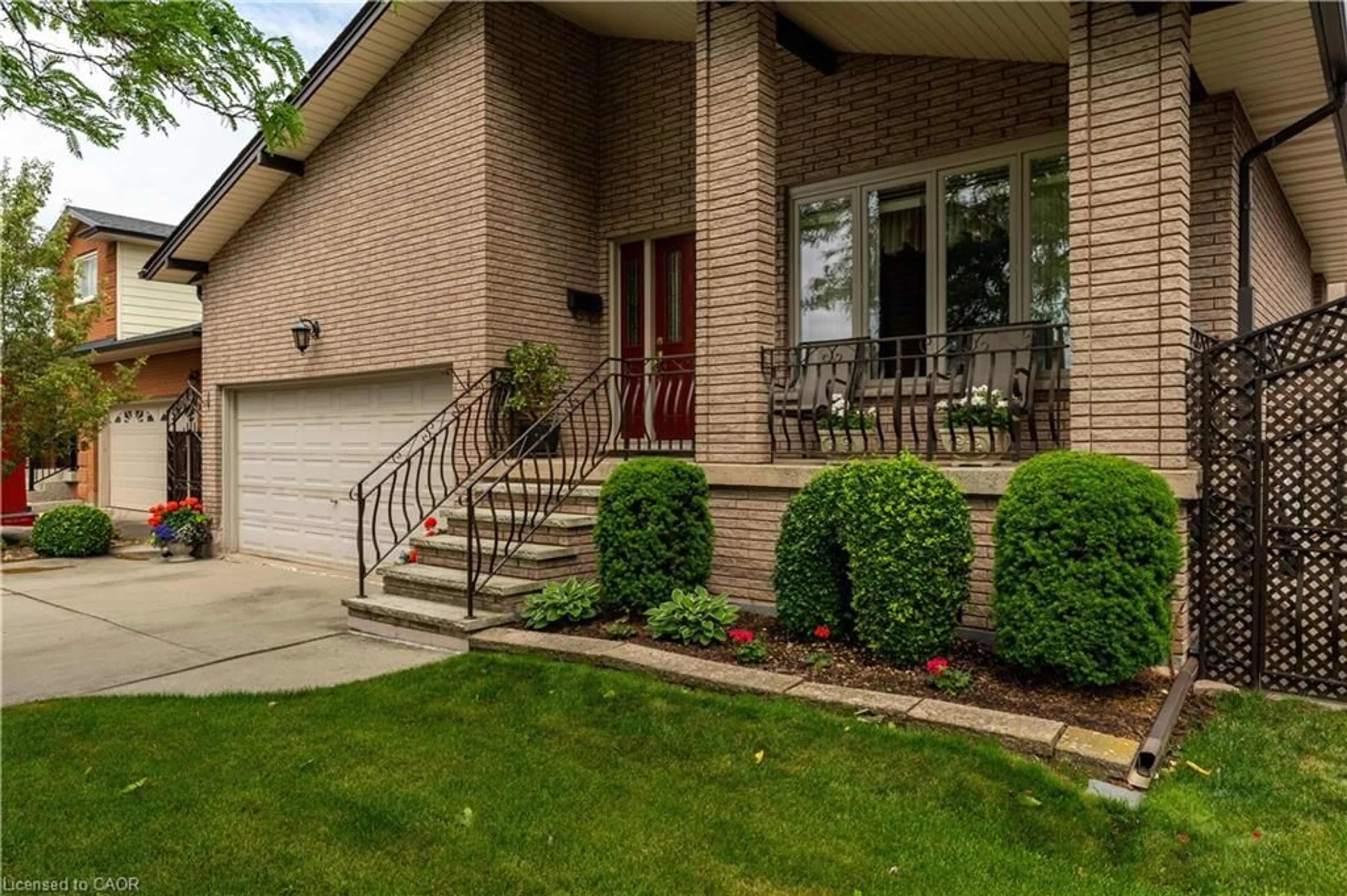 Home with brick exterior material, street for 14 Valrose Dr, Stoney Creek Ontario L8E 3T4