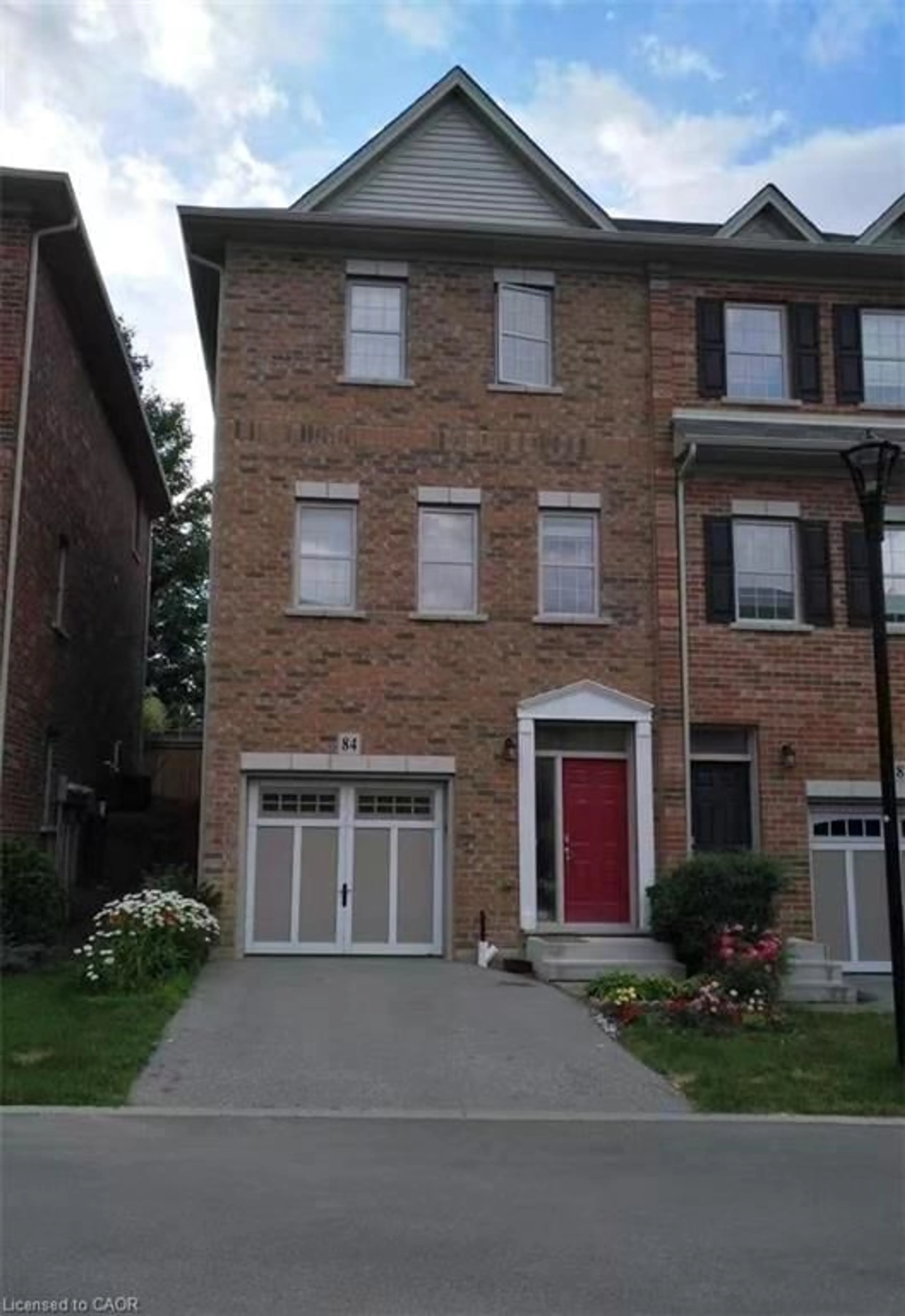 Home with brick exterior material, street for 84 Robert Peel Rd, Kitchener Ontario N2H 0B6