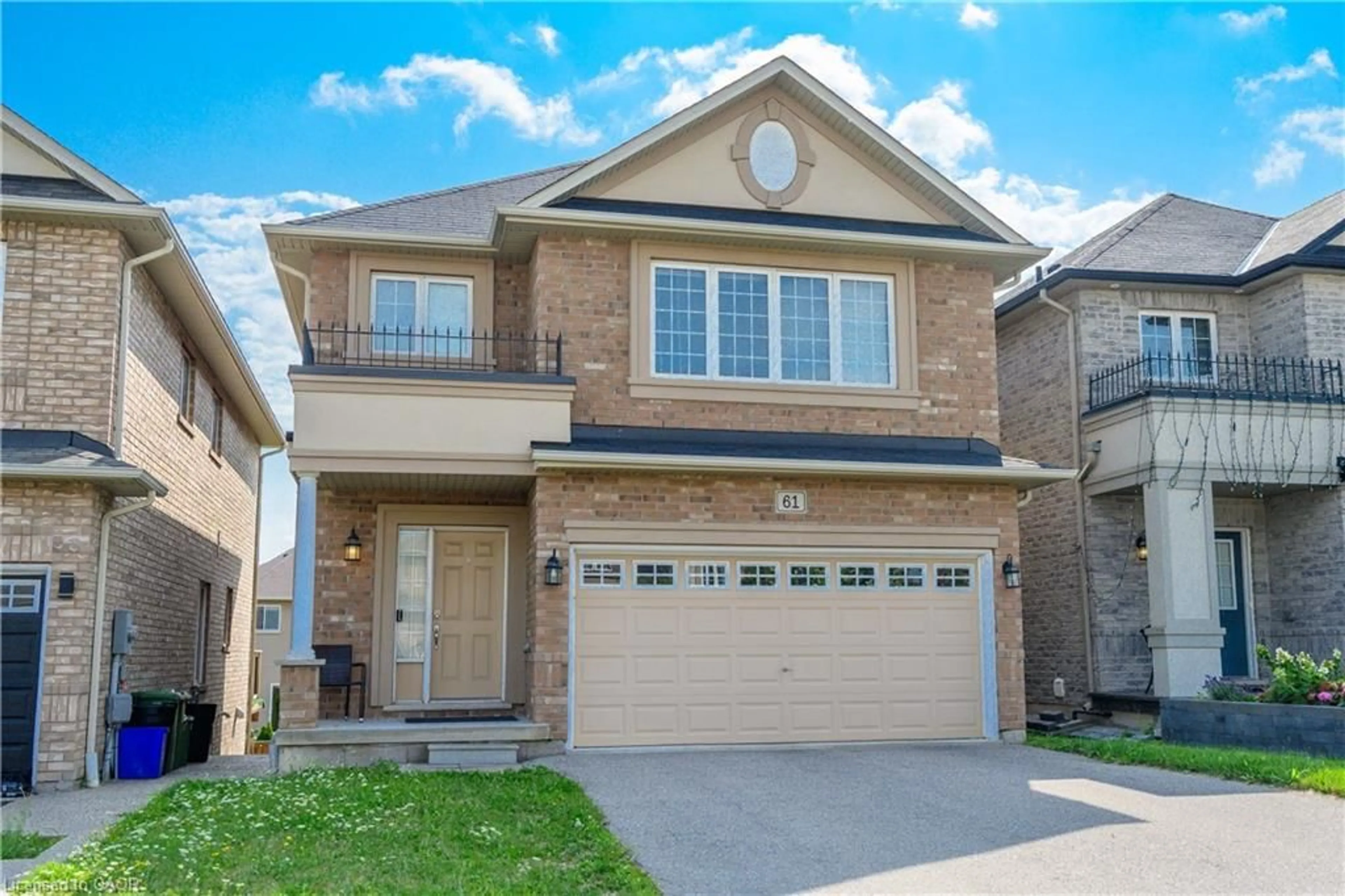 Home with brick exterior material, street for 61 Irwin Ave, Ancaster Ontario L9K 0E9