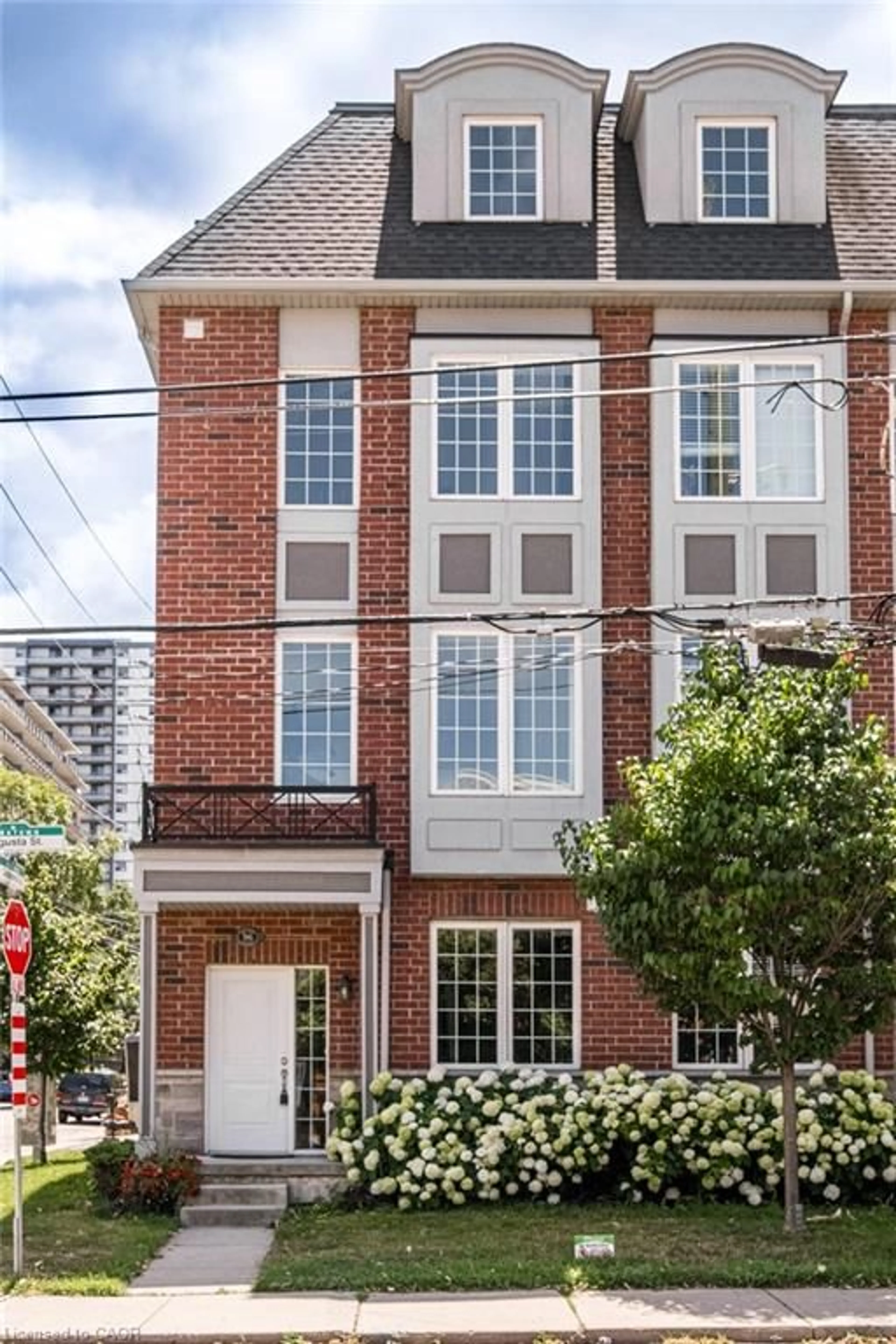 Home with brick exterior material, street for 96 Augusta St, Hamilton Ontario L8N 1R2