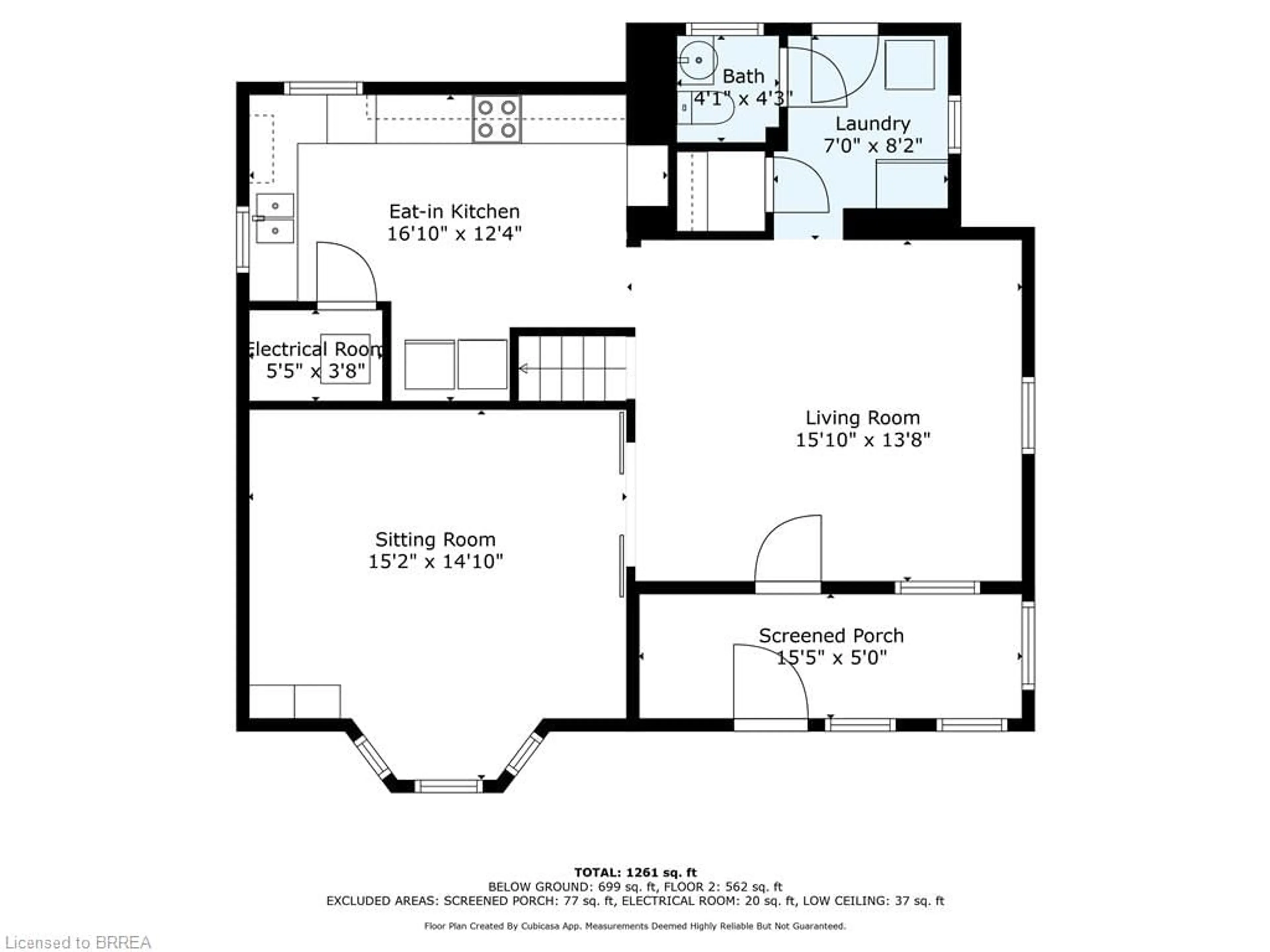 Floor plan for 43 Main St, Hagersville Ontario N0A 1H0
