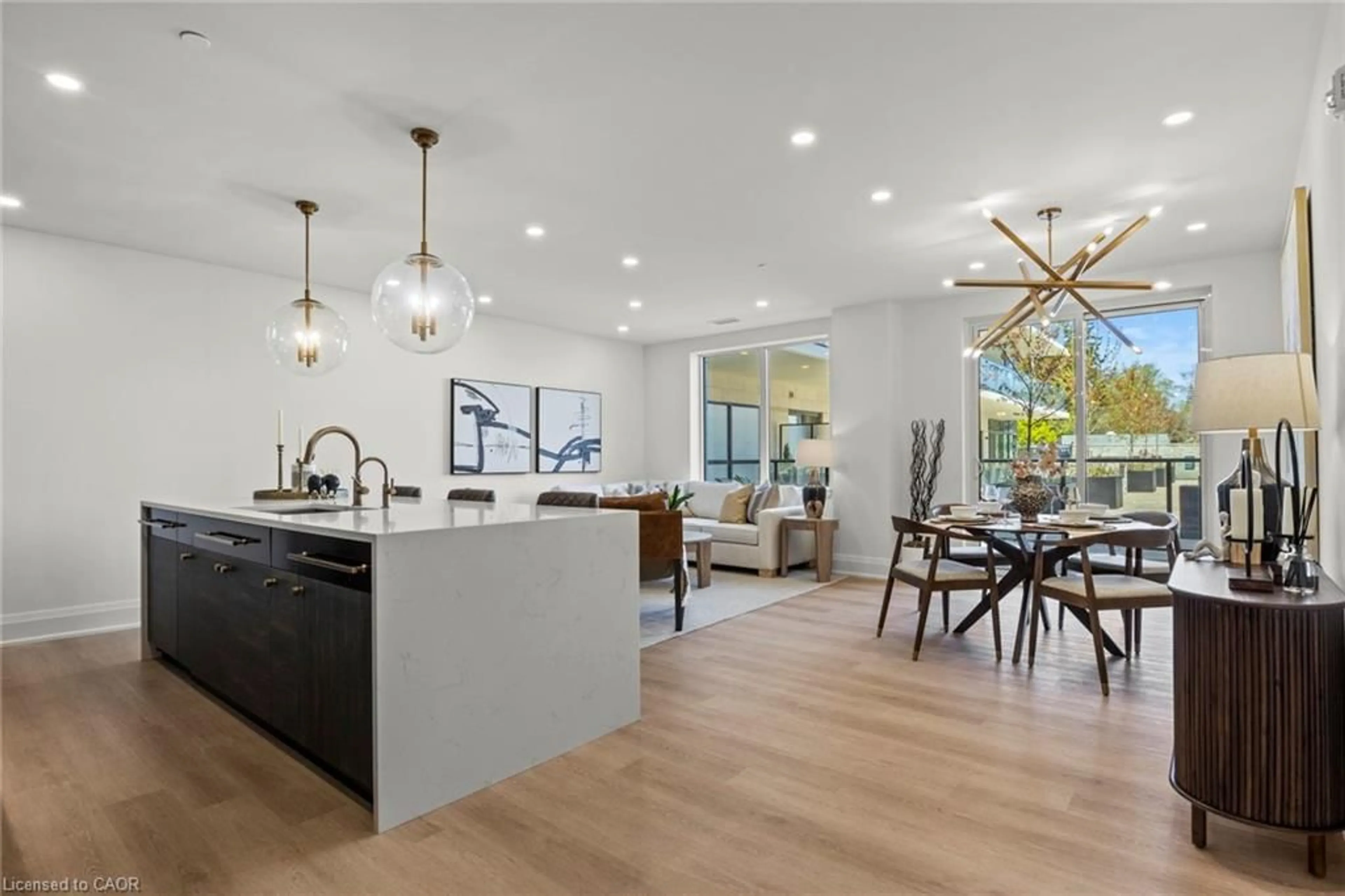 Open concept kitchen, unknown for 6523 Wellington 7 Rd #110, Elora Ontario N0B 1S0