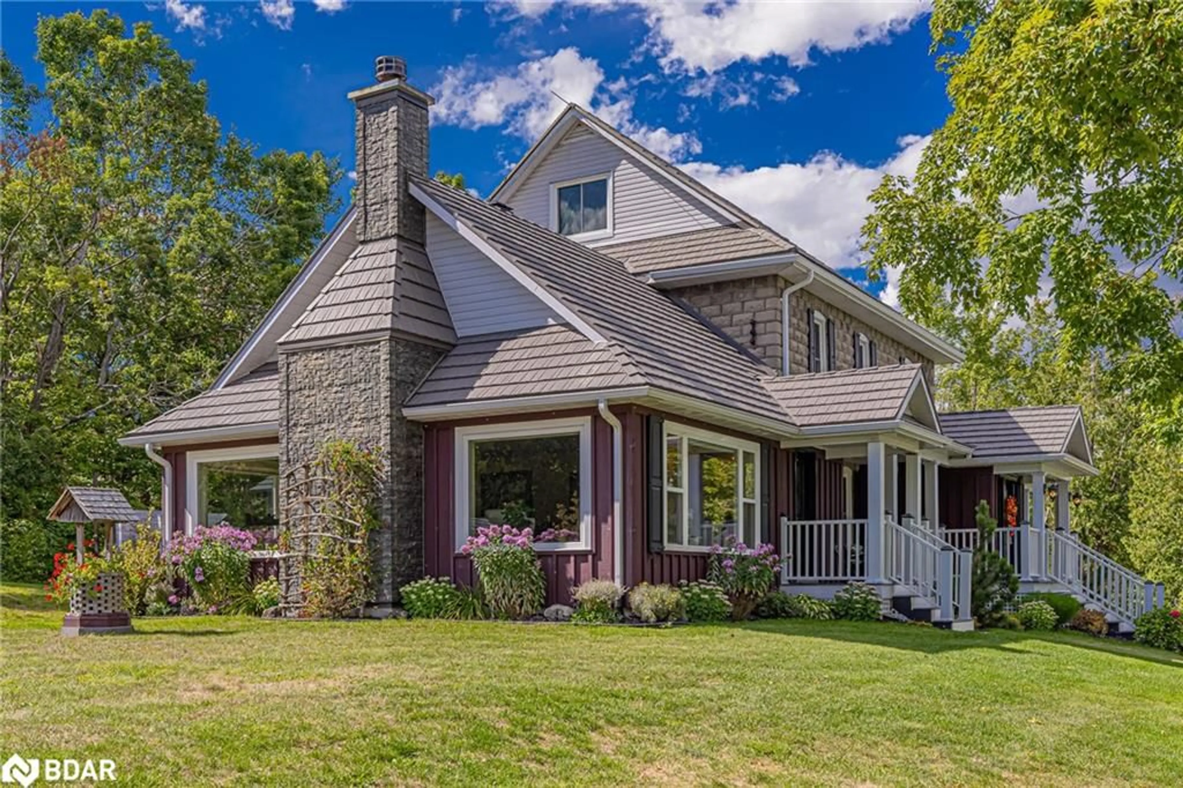 Home with brick exterior material, unknown for 305 Bass Lake Sideroad East Side Road, Oro-Medonte Ontario L0L 2E0