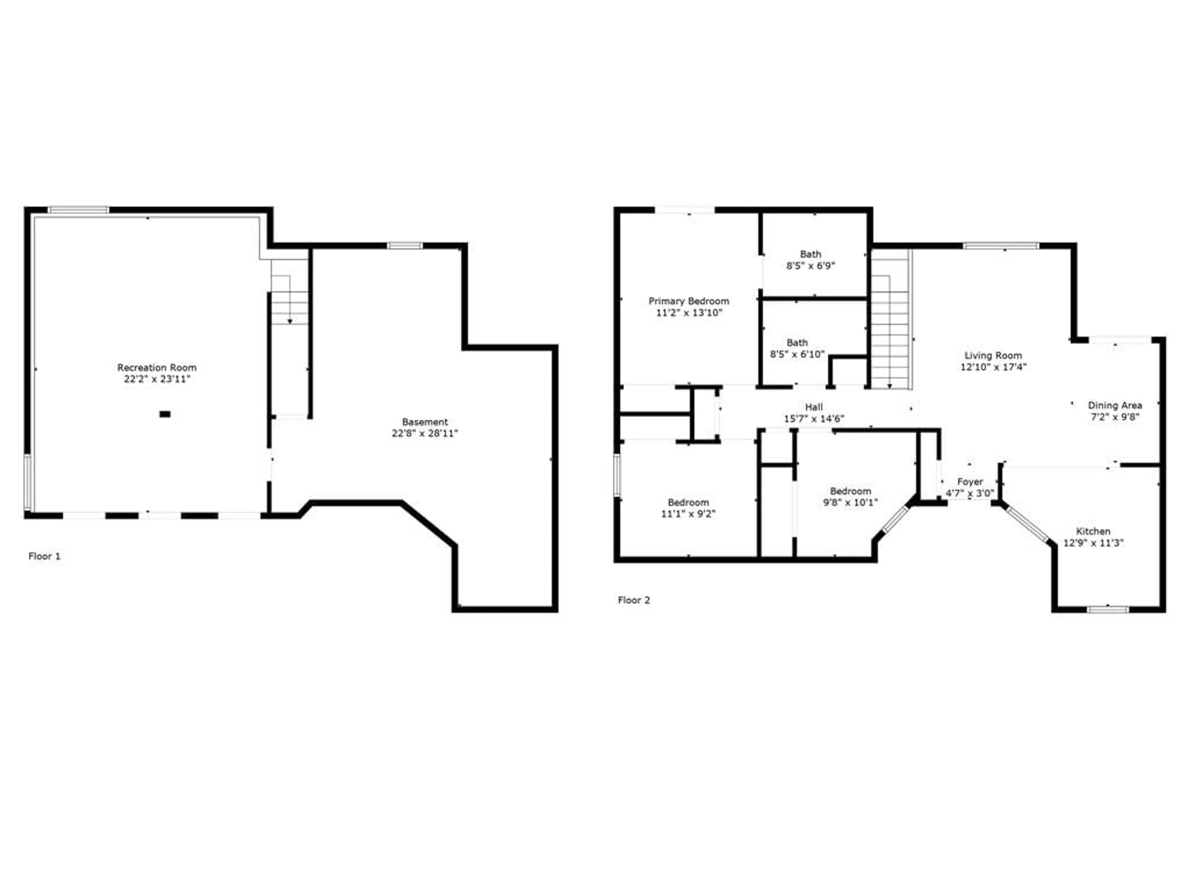 Floor plan for 5274 5 Sunnidale Conc, New Lowell Ontario L0M 1N0