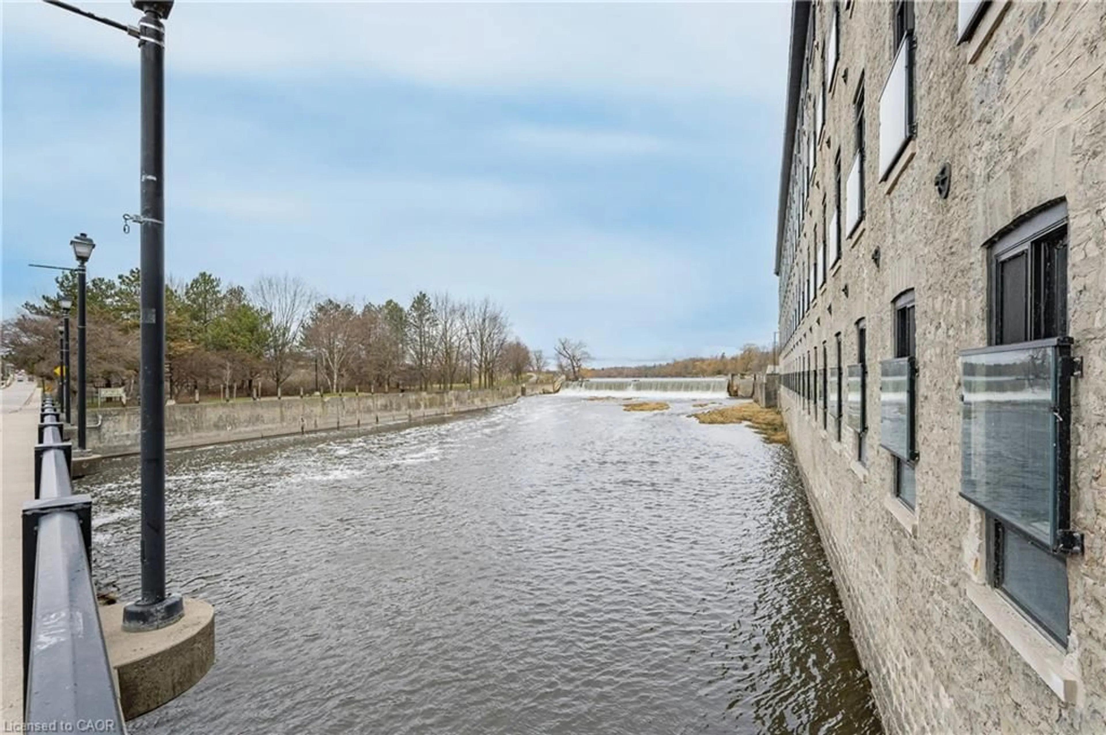 Patio, water/lake/river/ocean view for 19 Guelph Ave #207, Cambridge Ontario N3C 1A2