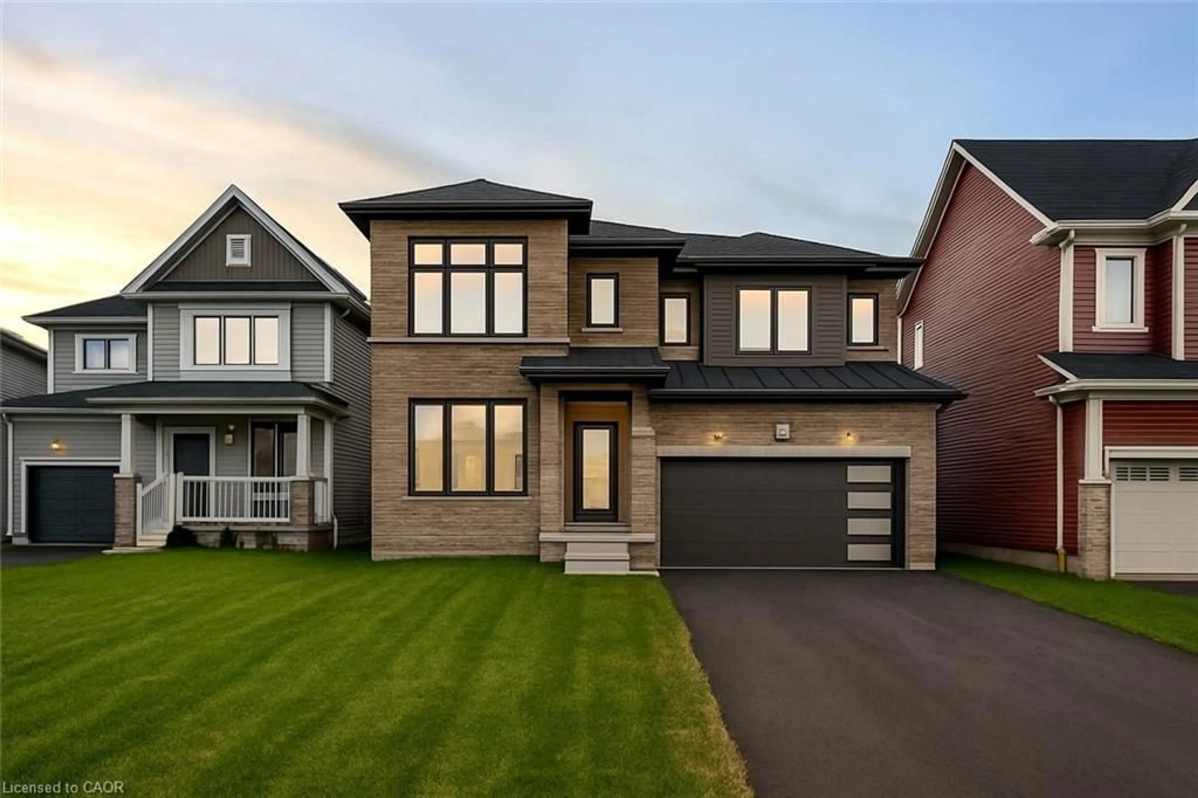 Home with brick exterior material, street for 35 Santo Crt, Breslau Ontario N0B 1M0