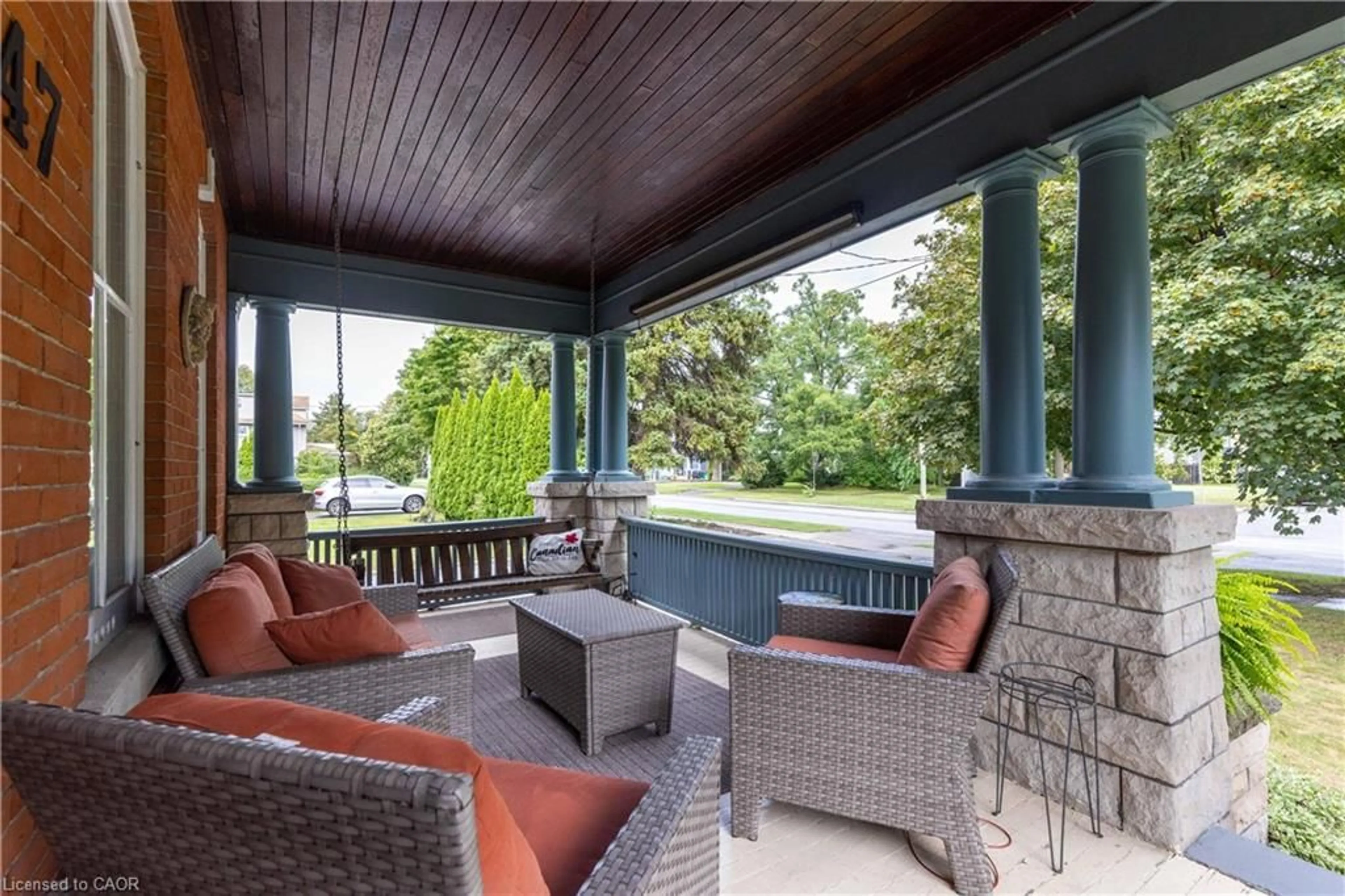 Patio, water/lake/river/ocean view for 147 Geneva St, St. Catharines Ontario L2R 4N7