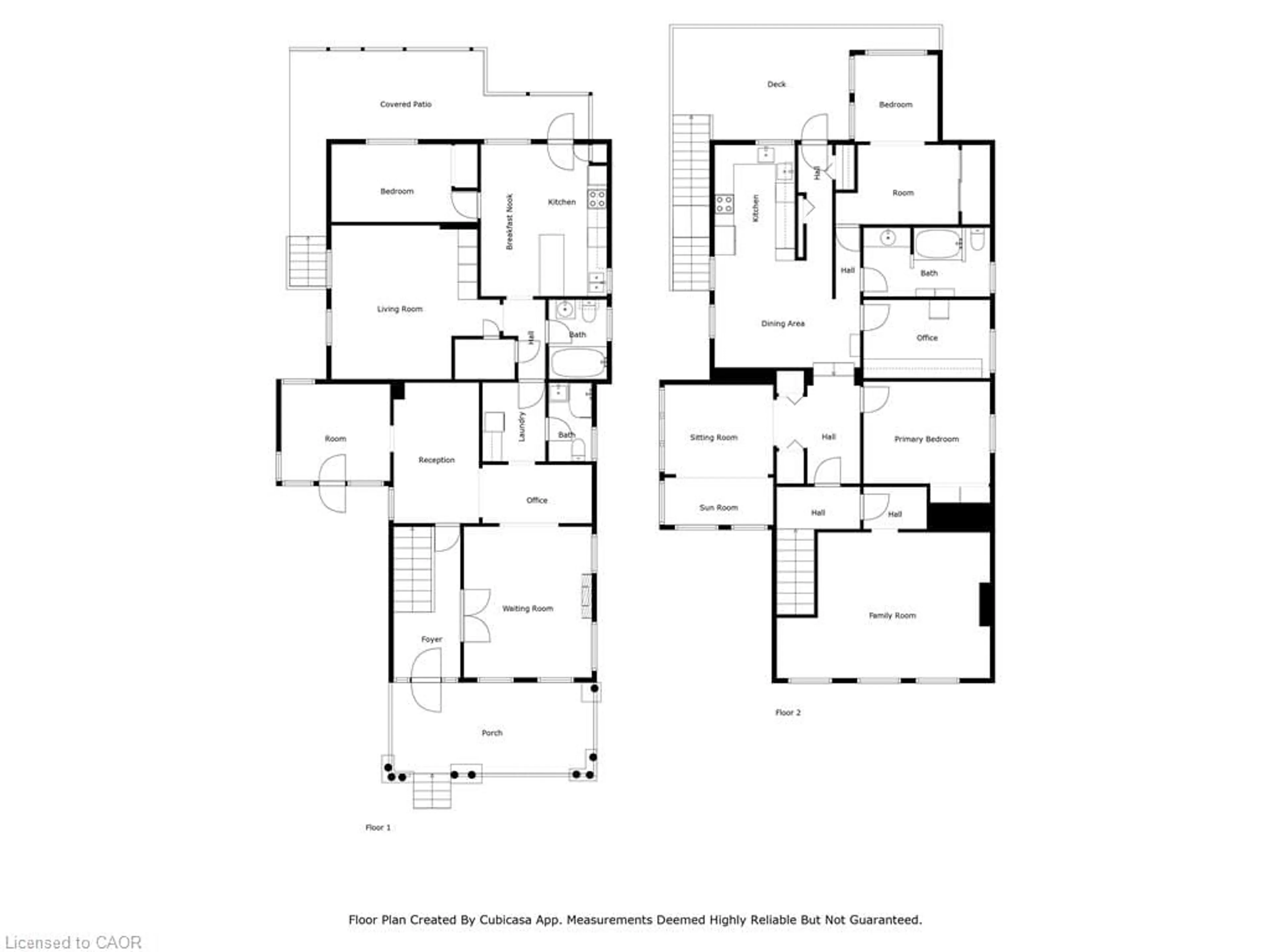 Floor plan for 147 Geneva St, St. Catharines Ontario L2R 4N7