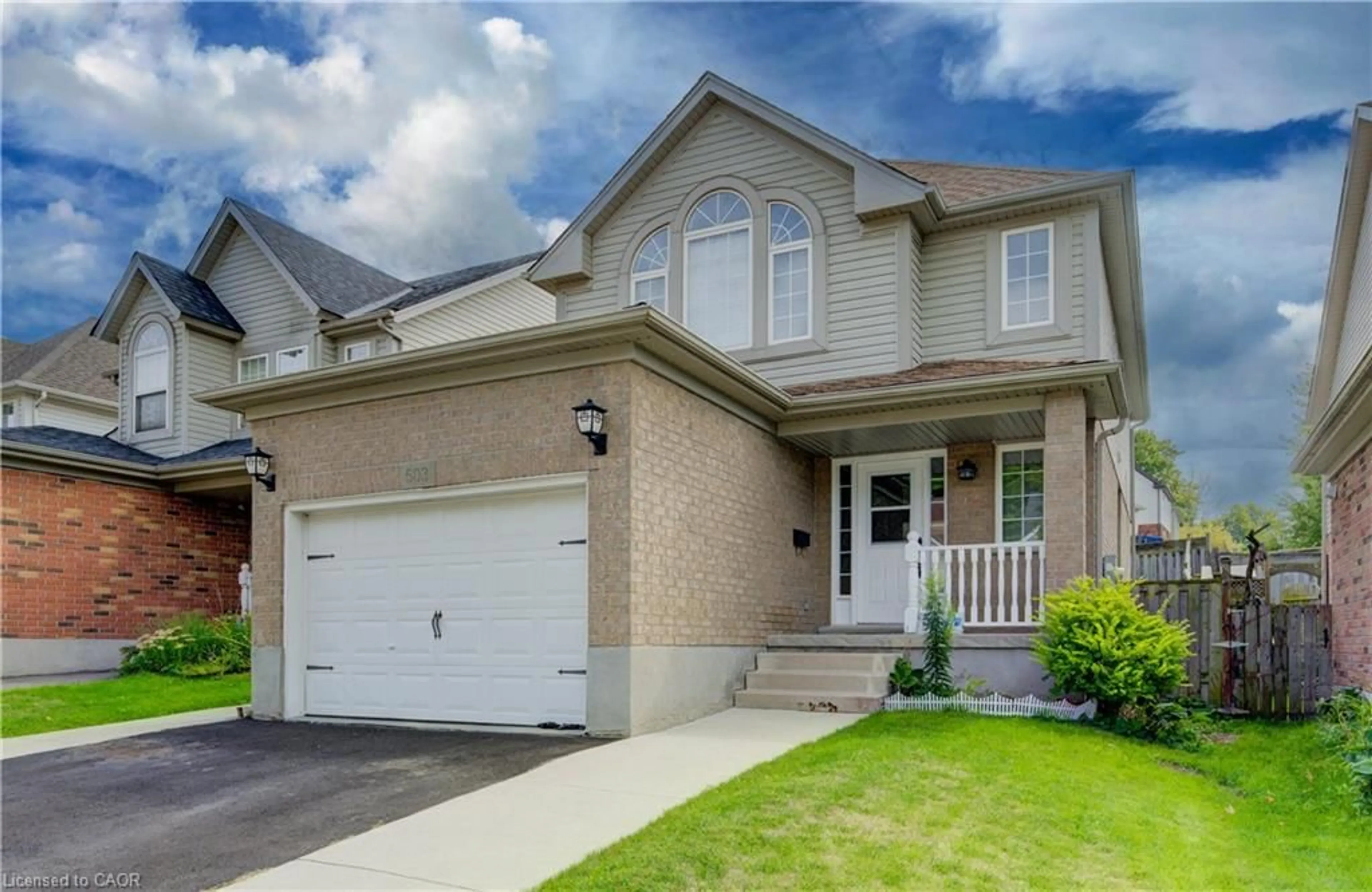 Home with brick exterior material, street for 503 Veronica Dr, Kitchener Ontario N2A 4E9