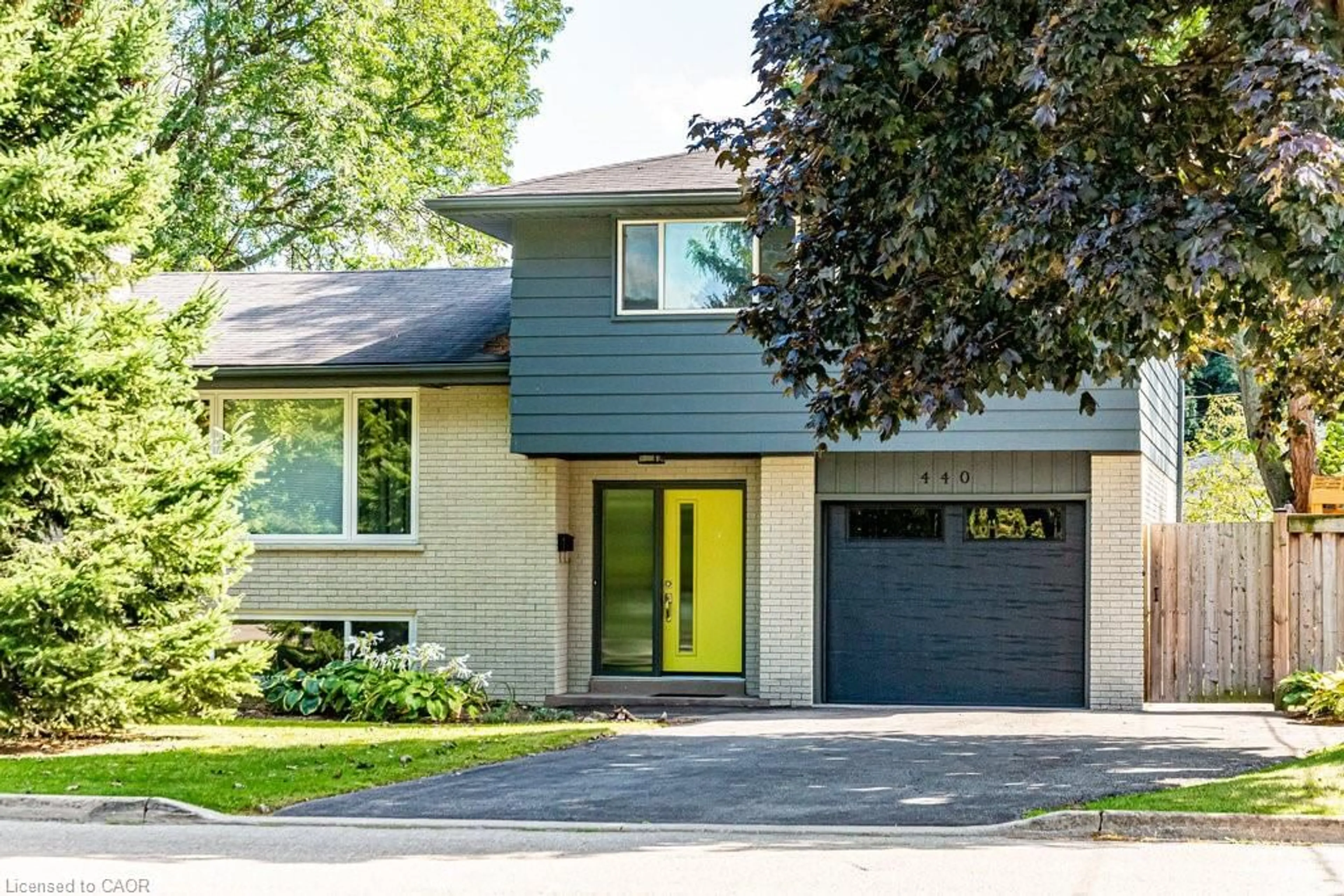 Home with brick exterior material, street for 440 John Frederick Dr, Hamilton Ontario L9G 2R2