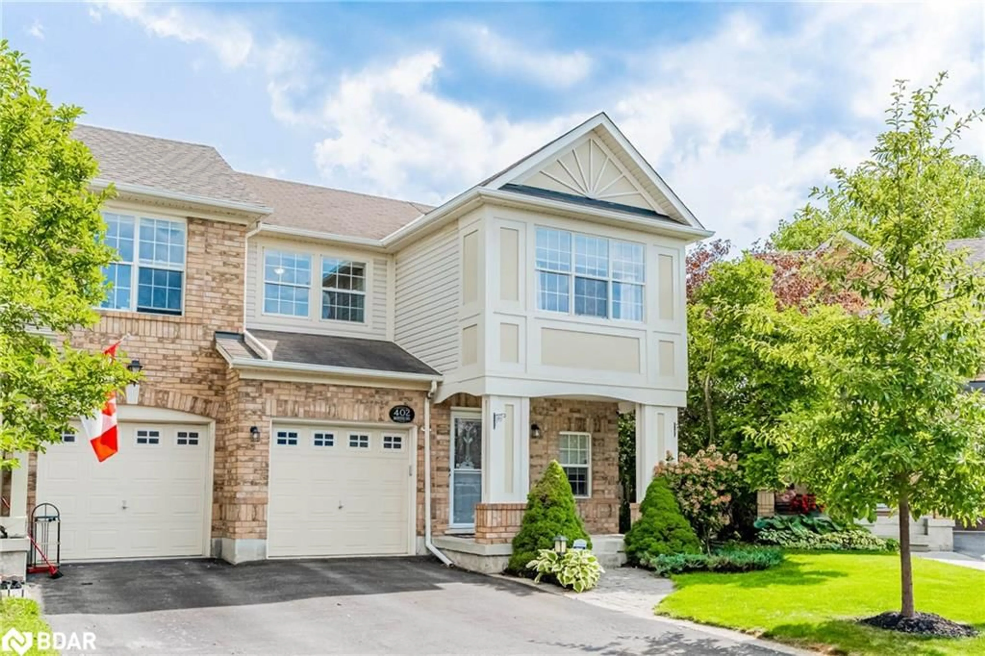 Home with brick exterior material, street for 402 Baverstock Cres, Milton Ontario L9T 5L1