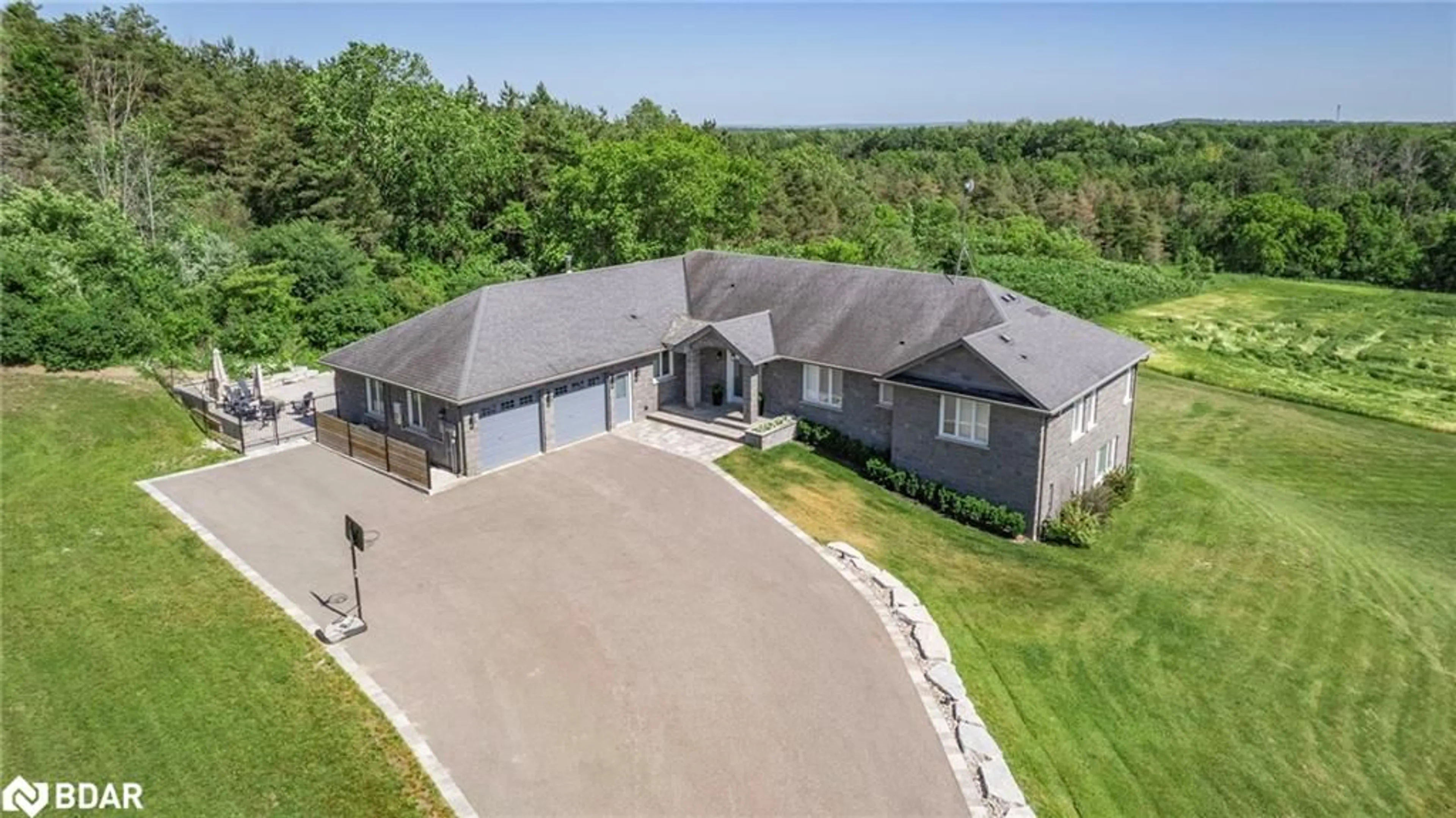 A pic from outside/outdoor area/front of a property/back of a property/a pic from drone, unknown for 7765 5th Sideroad Tos, Adjala-Tosorontio Ontario L9R 1V3