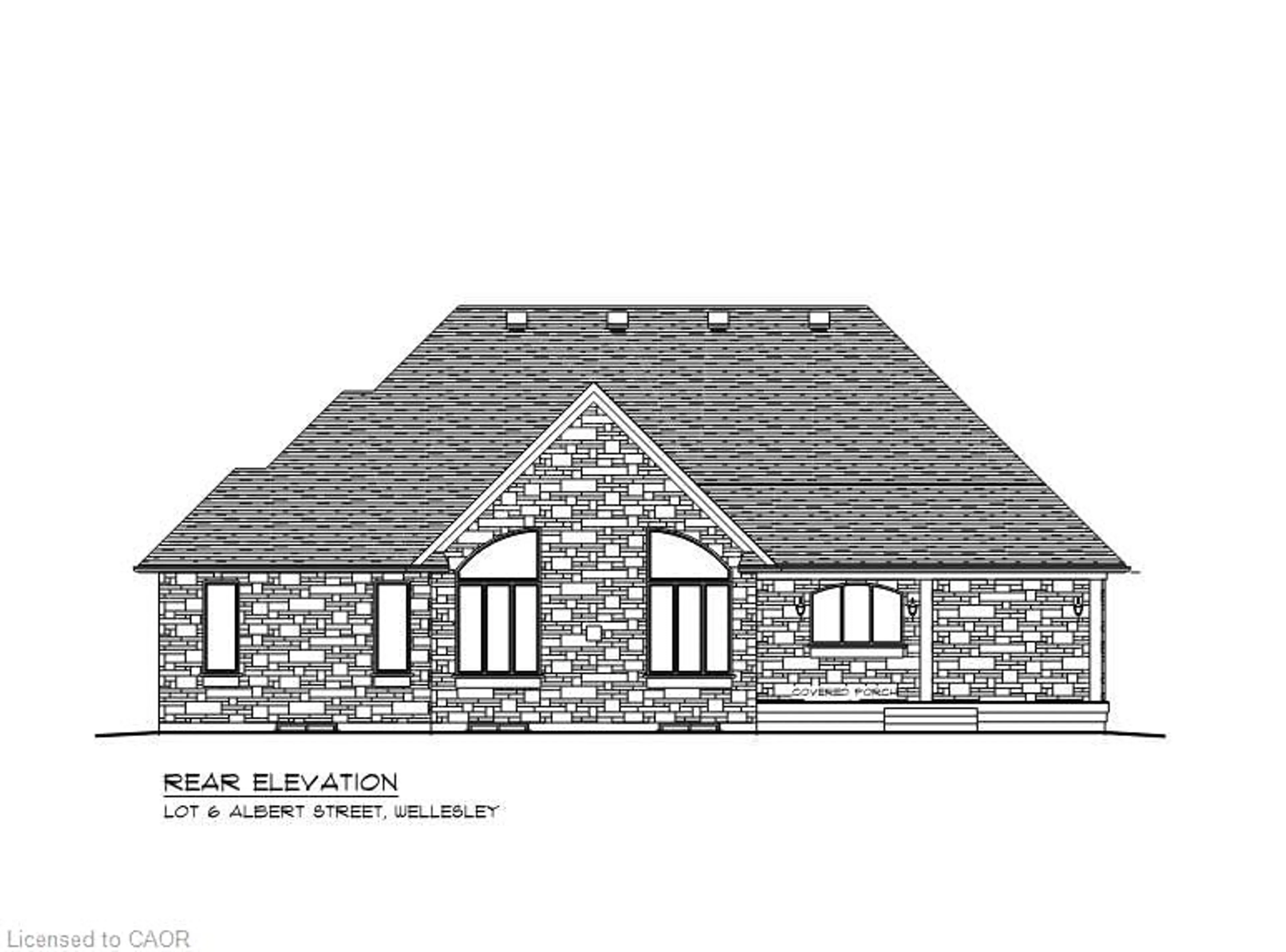 Home with brick exterior material, building for 16 Albert St, St. Clements Ontario N0B 2M0