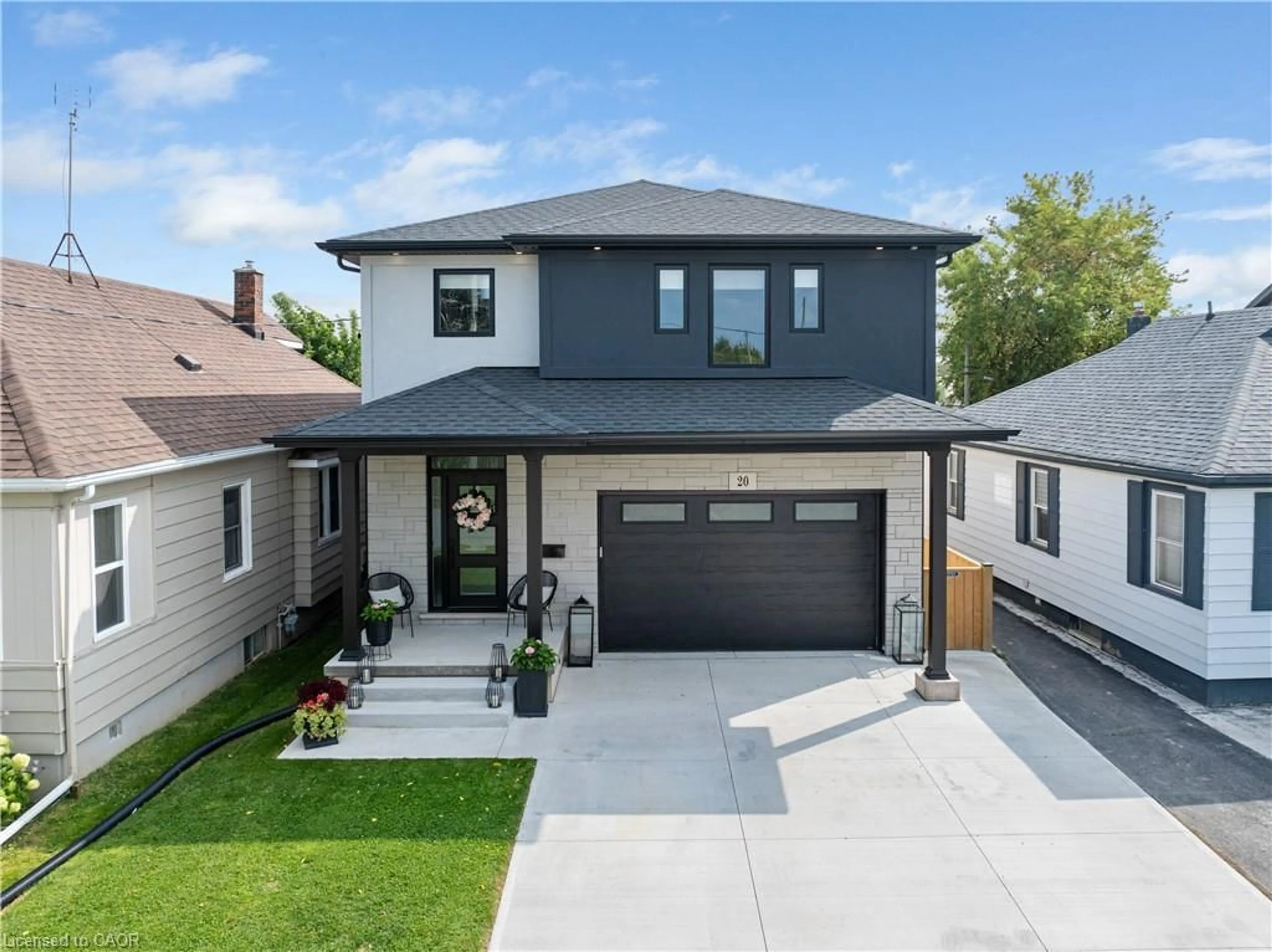 Home with brick exterior material, street for 20 Prospect Ave, St. Catharines Ontario L2M 5K1