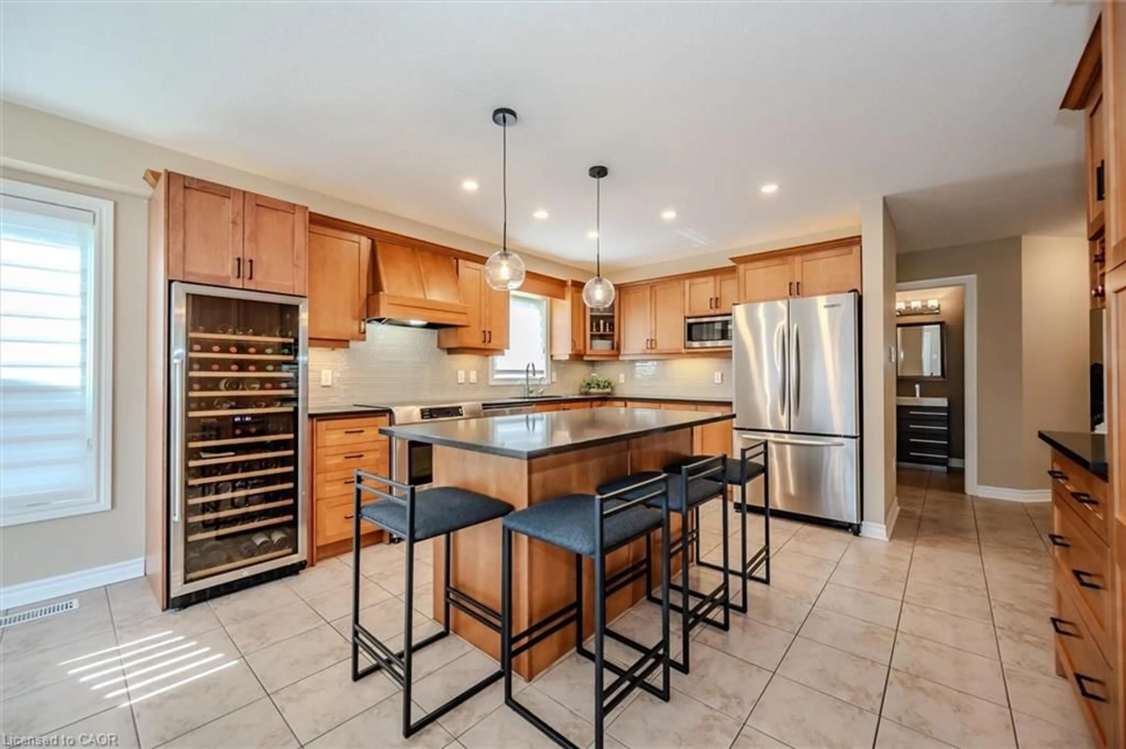 Contemporary kitchen, ceramic/tile floor for 16 Hall Ave, Guelph Ontario N1L 0B3