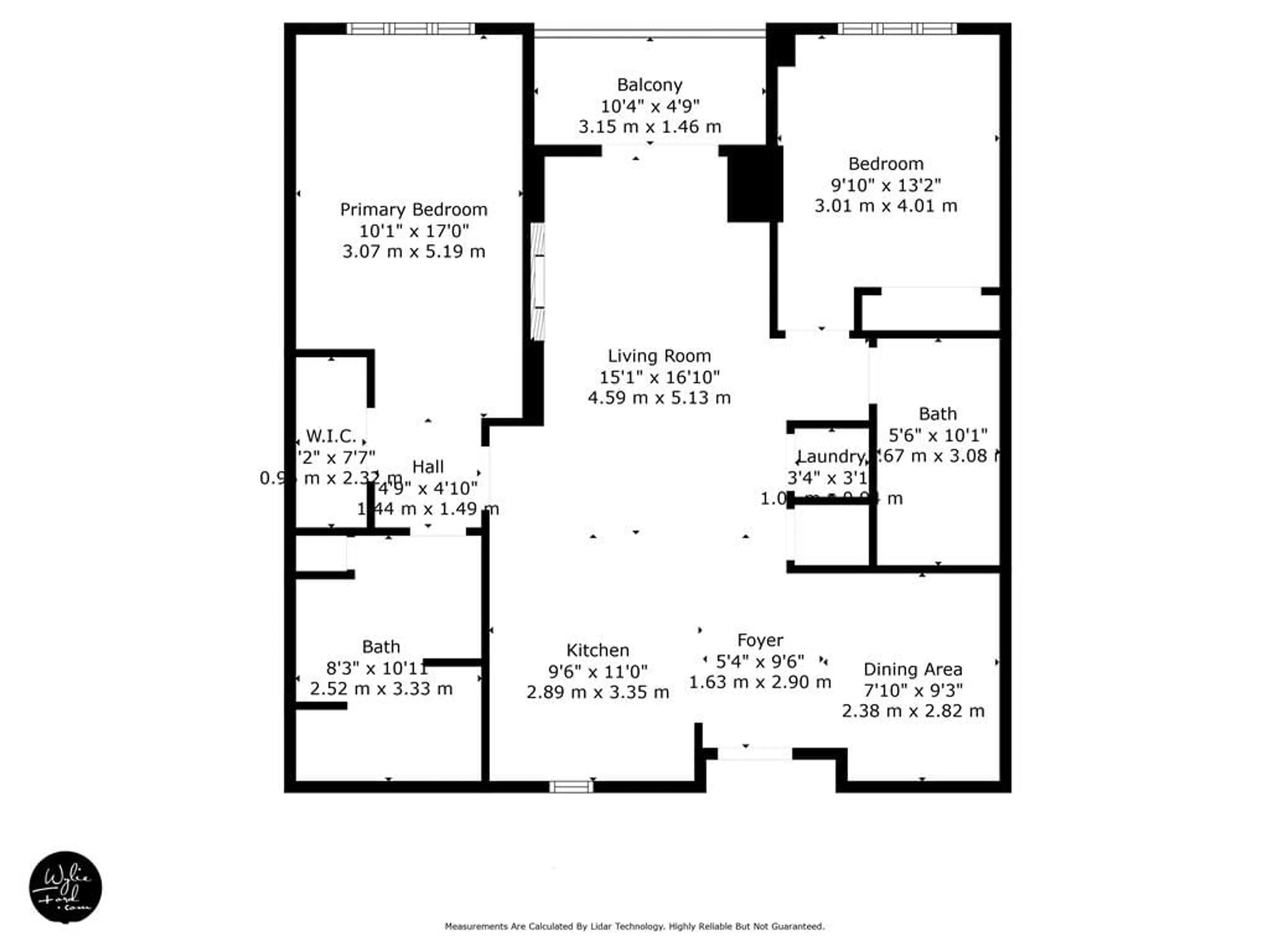 Floor plan for 1 Hume St #308, Collingwood Ontario L9X 0X3