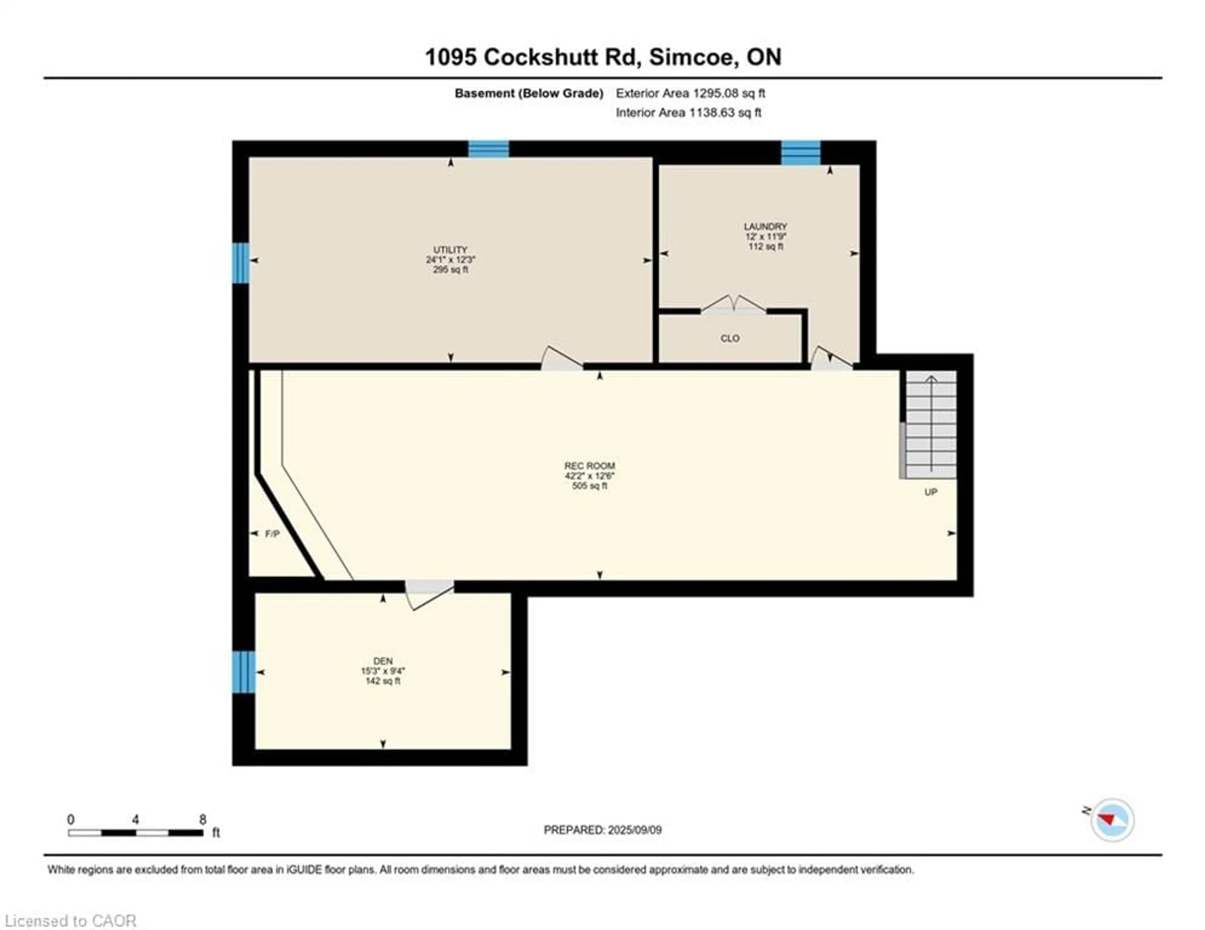 Floor plan for 1095 Cockshutt Rd, Renton Ontario N3Y 4K4