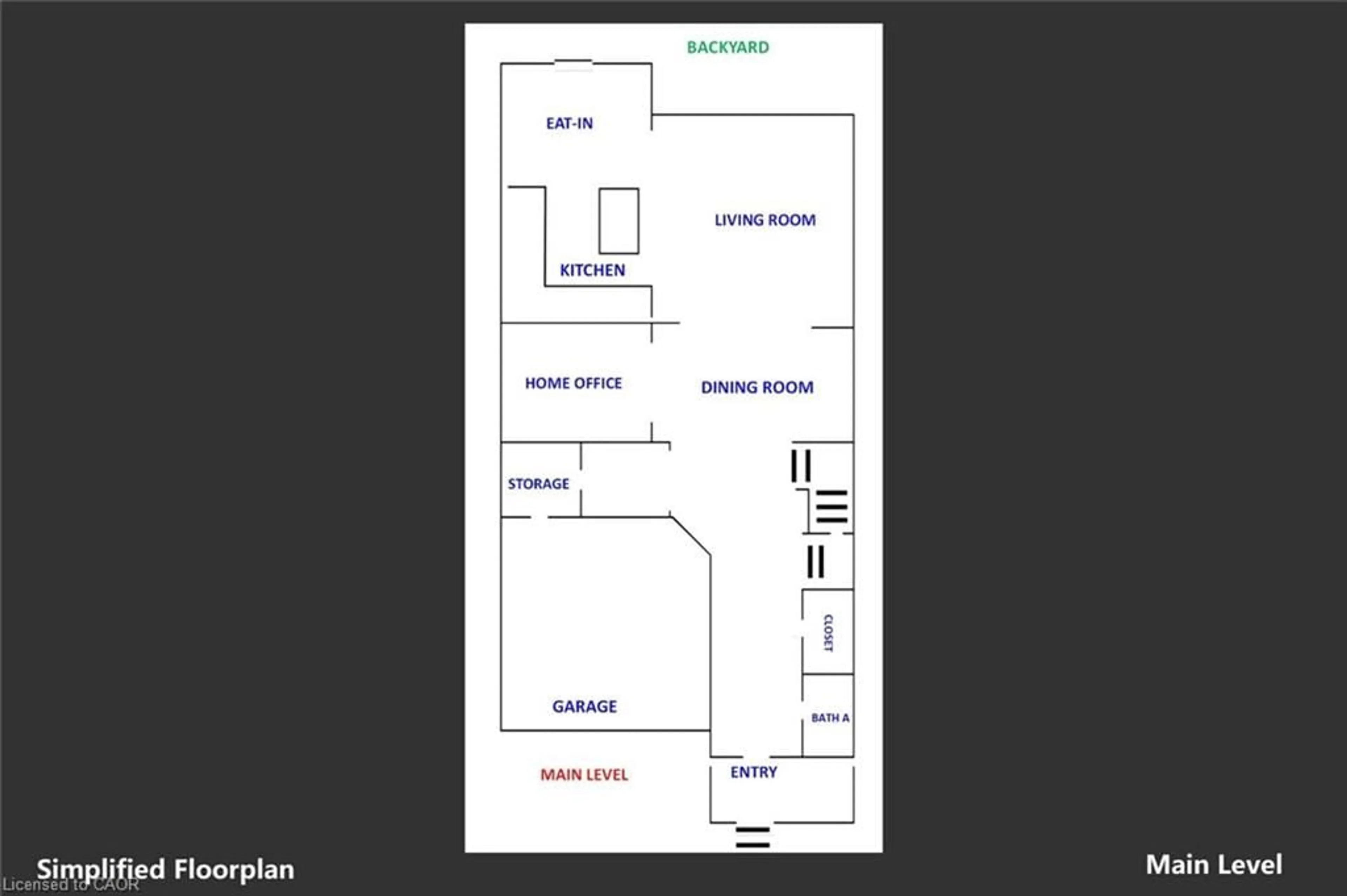Floor plan for 474 Blair Creek Dr, Kitchener Ontario N2P 2H6