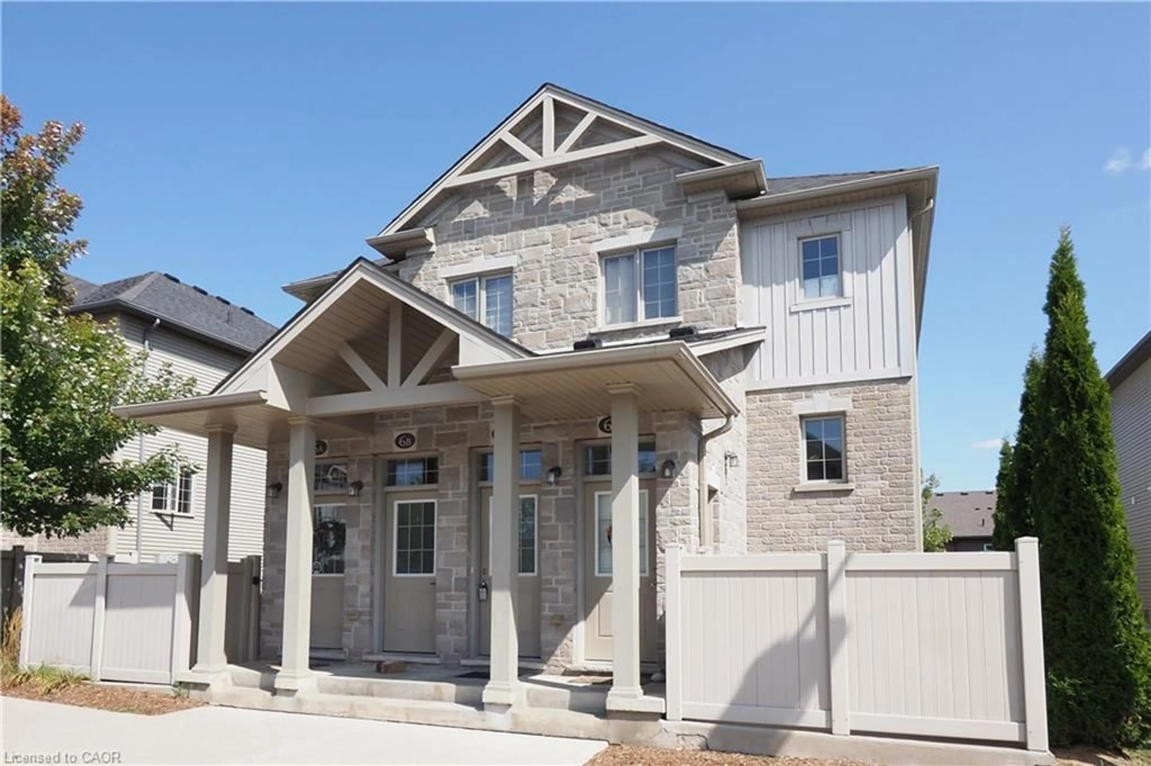 Home with brick exterior material, street for 388 Old Huron Rd #6C, Kitchener Ontario N2R 0J5