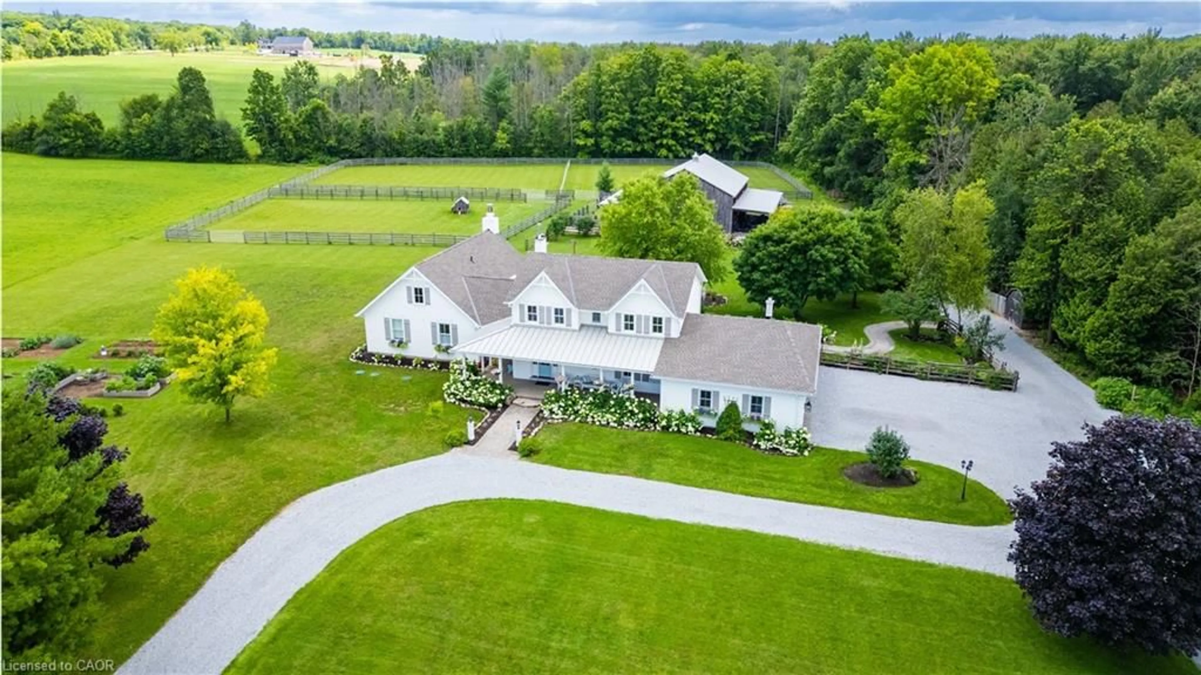 A pic from outside/outdoor area/front of a property/back of a property/a pic from drone, unknown for 234 Concession 14 Rd, Flamborough Ontario N0B 2J0