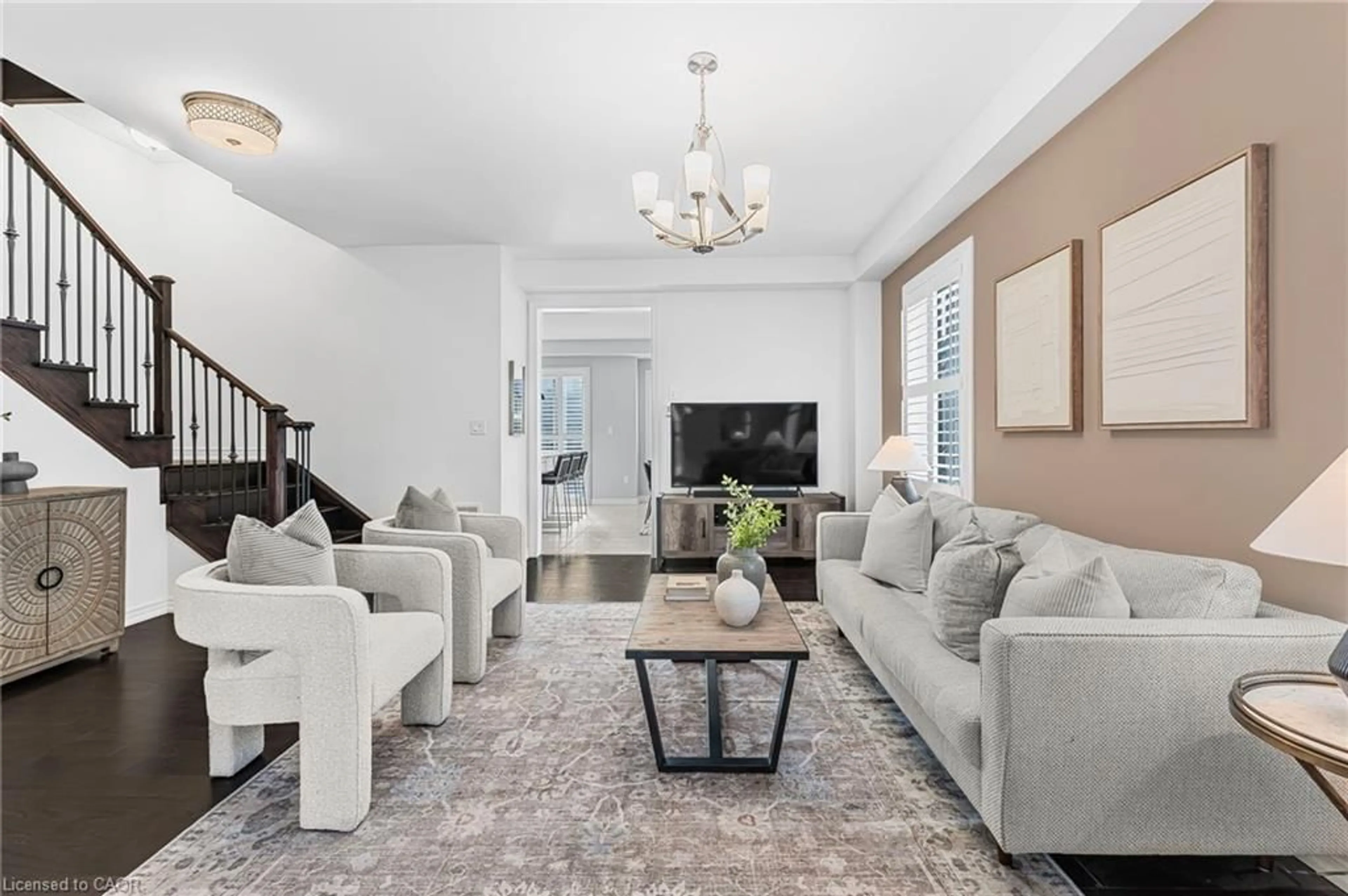 Living room with furniture, unknown for 392 Grindstone Trail, Oakville Ontario L6H 0S1